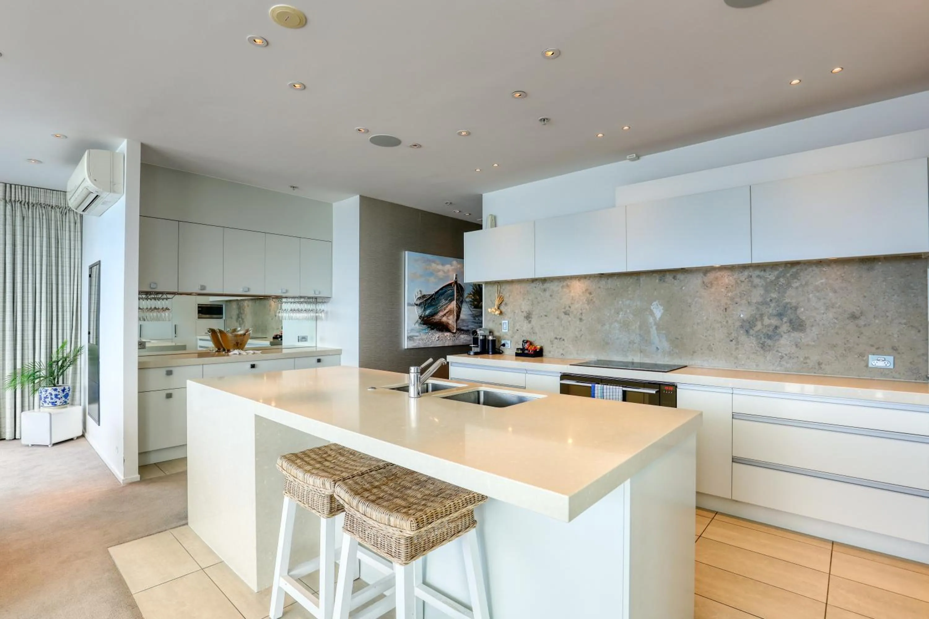 kitchen in Marsden Suites Nautilus Orewa