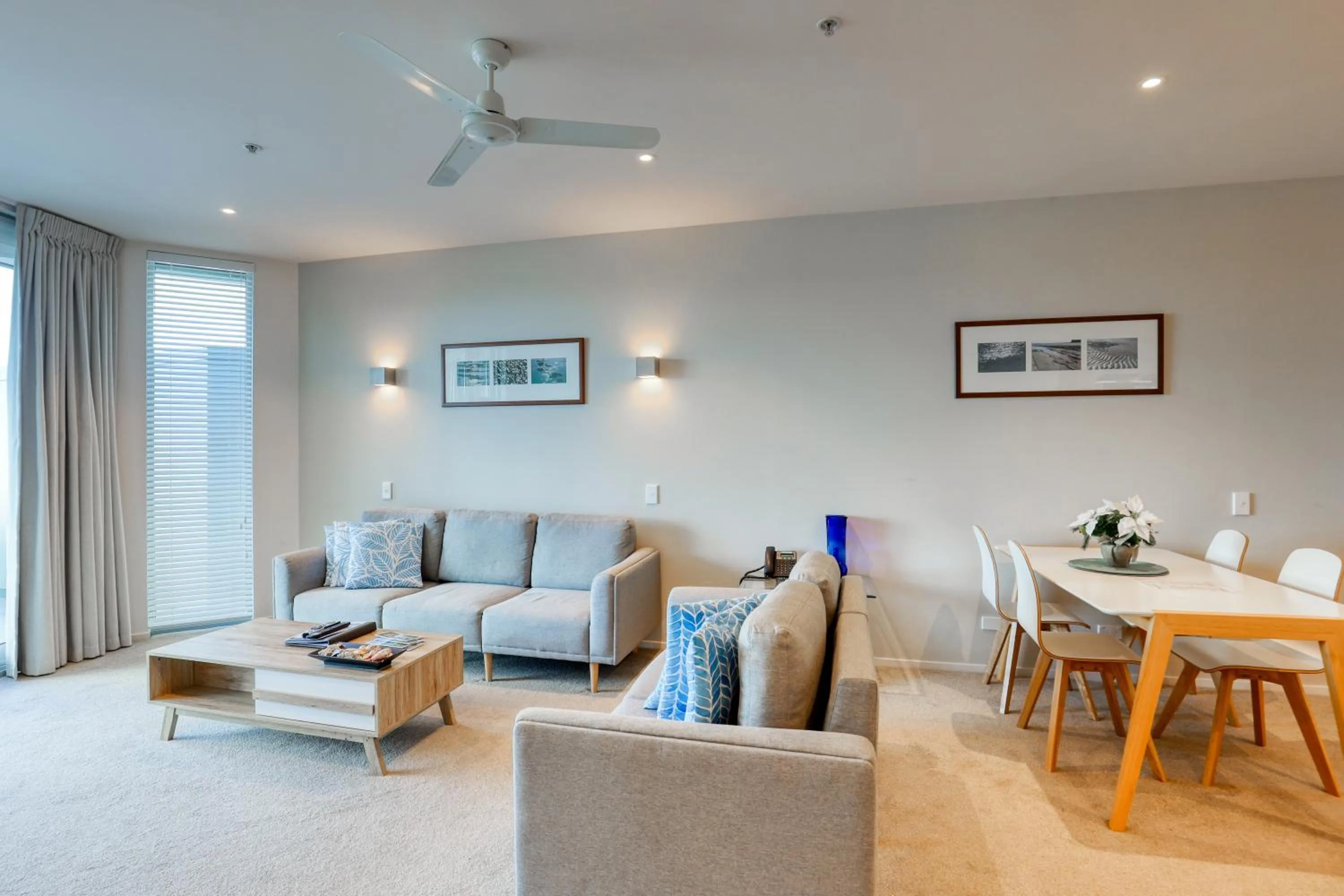 Living room in Marsden Suites Nautilus Orewa