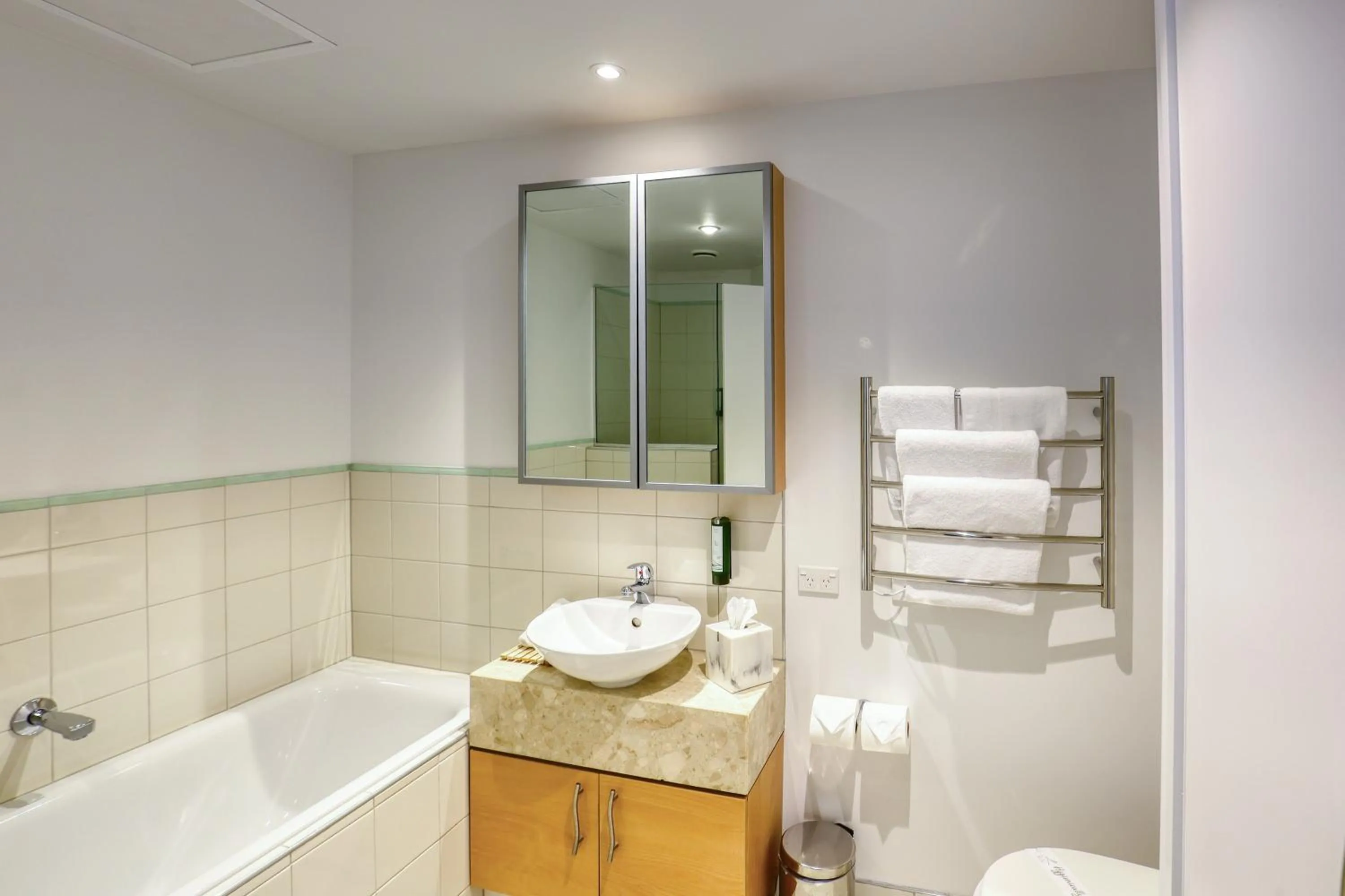 Toilet in Marsden Suites Nautilus Orewa