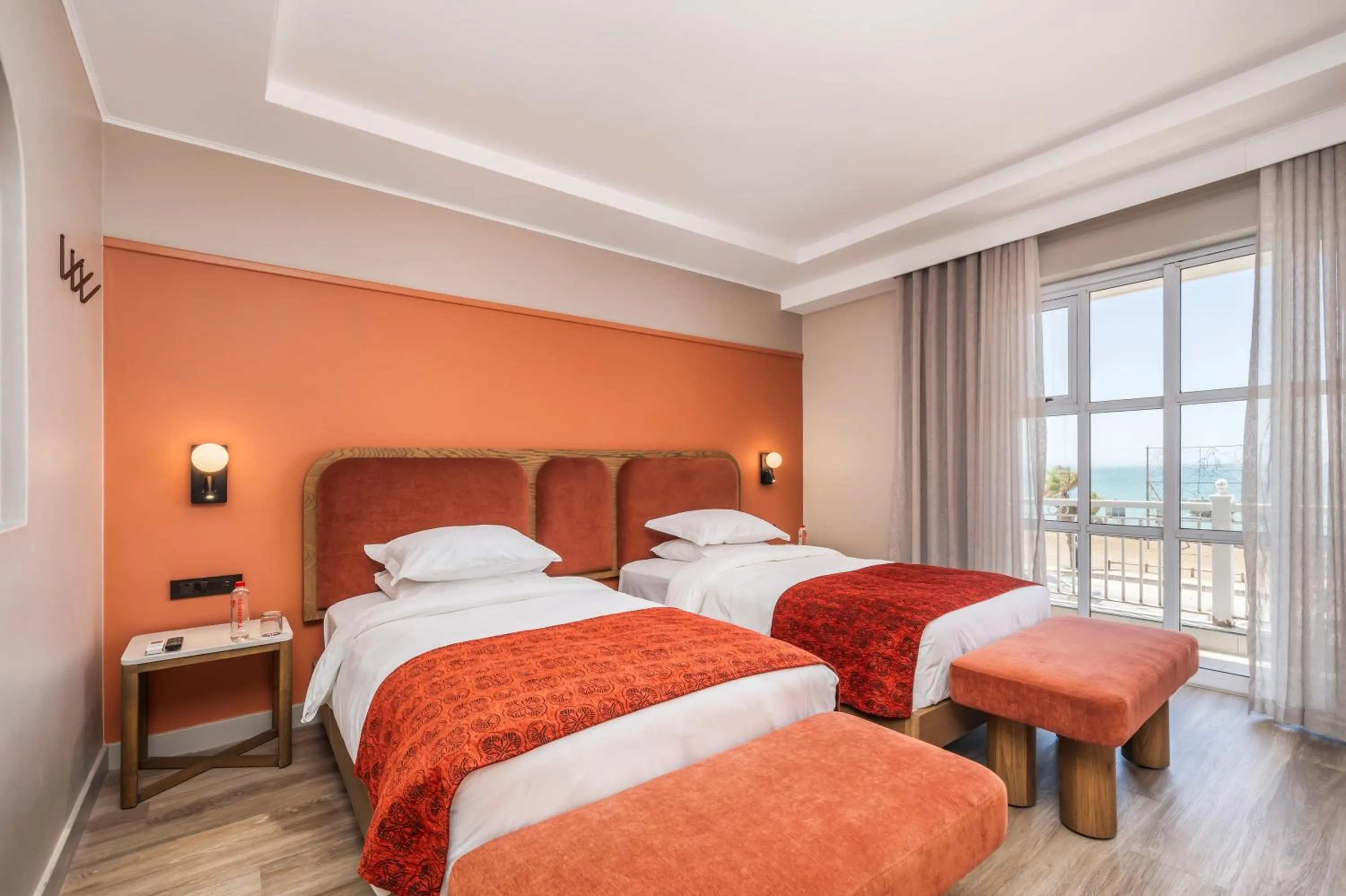 Bed in Courtyard Hotel Gqeberha