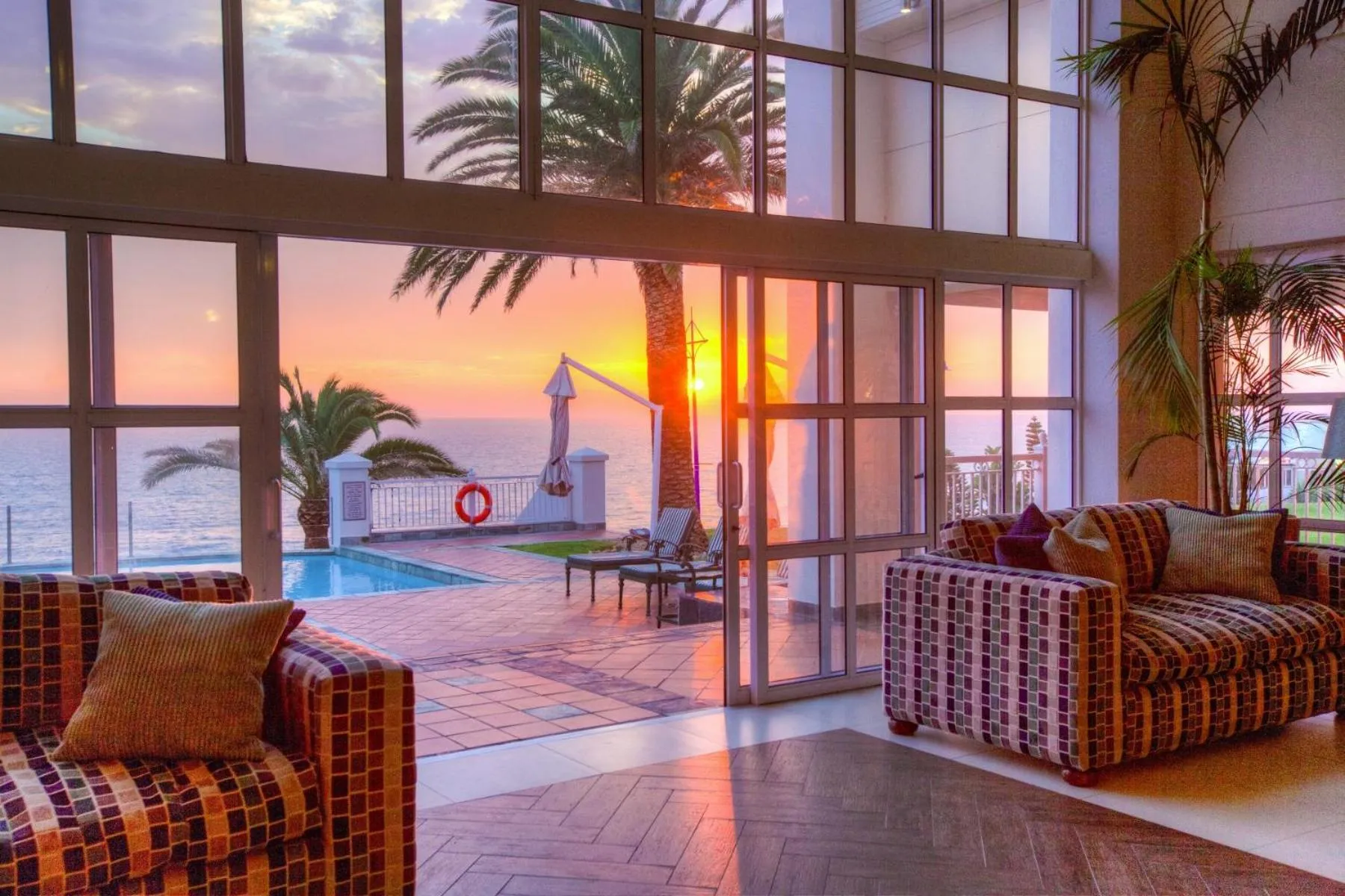 Sunrise in Courtyard Hotel Gqeberha