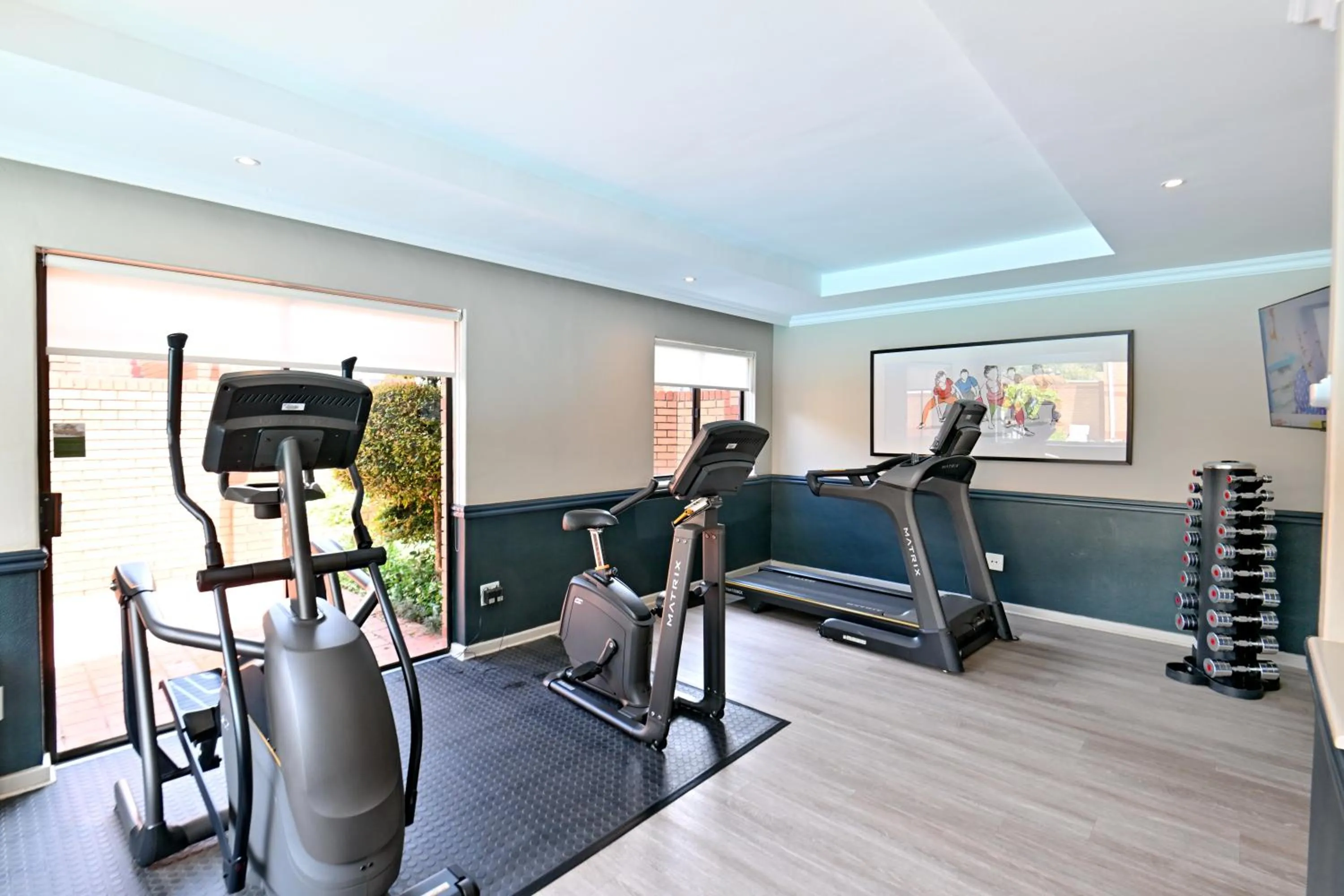 Fitness centre/facilities in Courtyard Hotel Rosebank