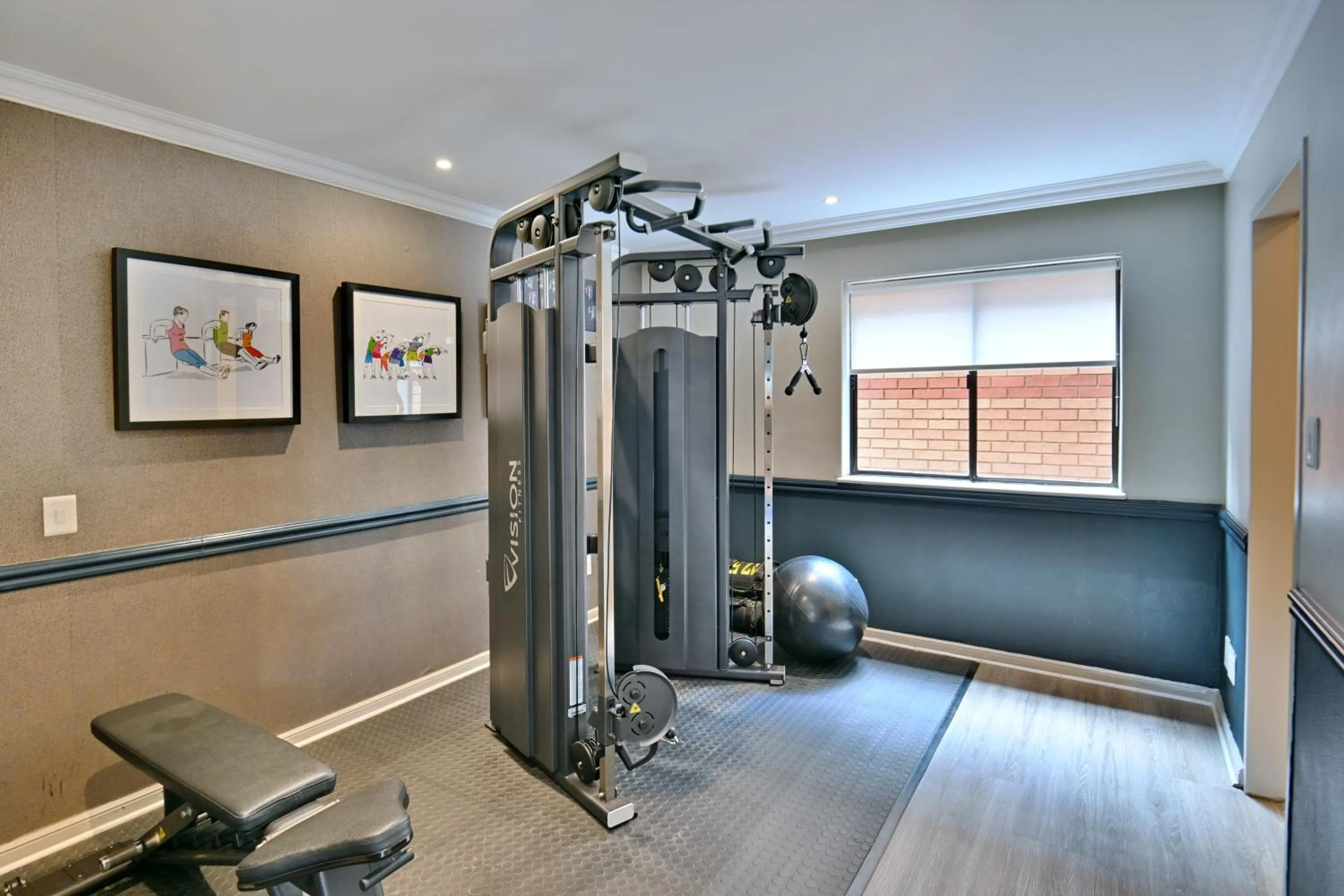 Fitness centre/facilities in Courtyard Hotel Rosebank