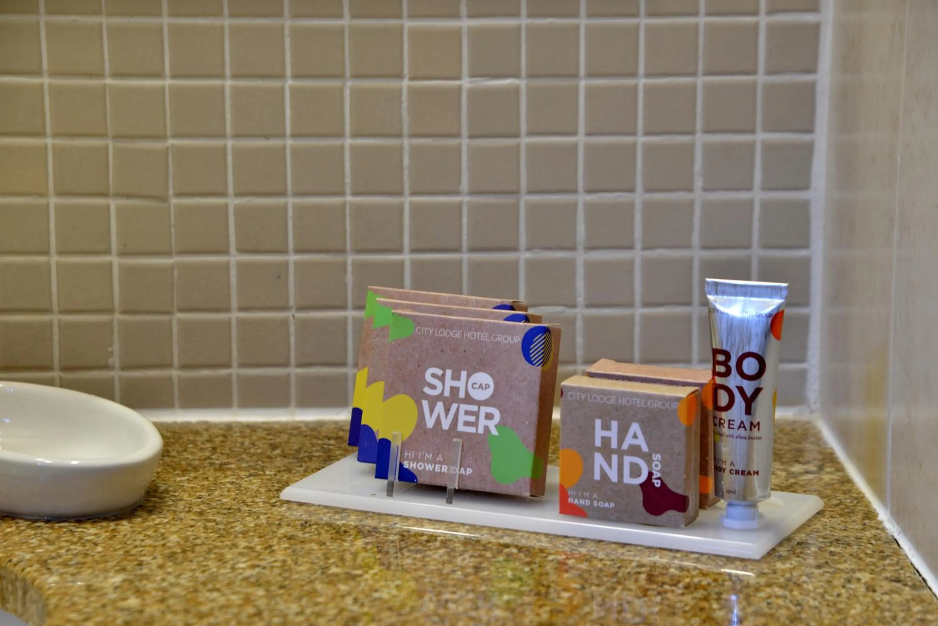 Bathroom in Courtyard Hotel Rosebank