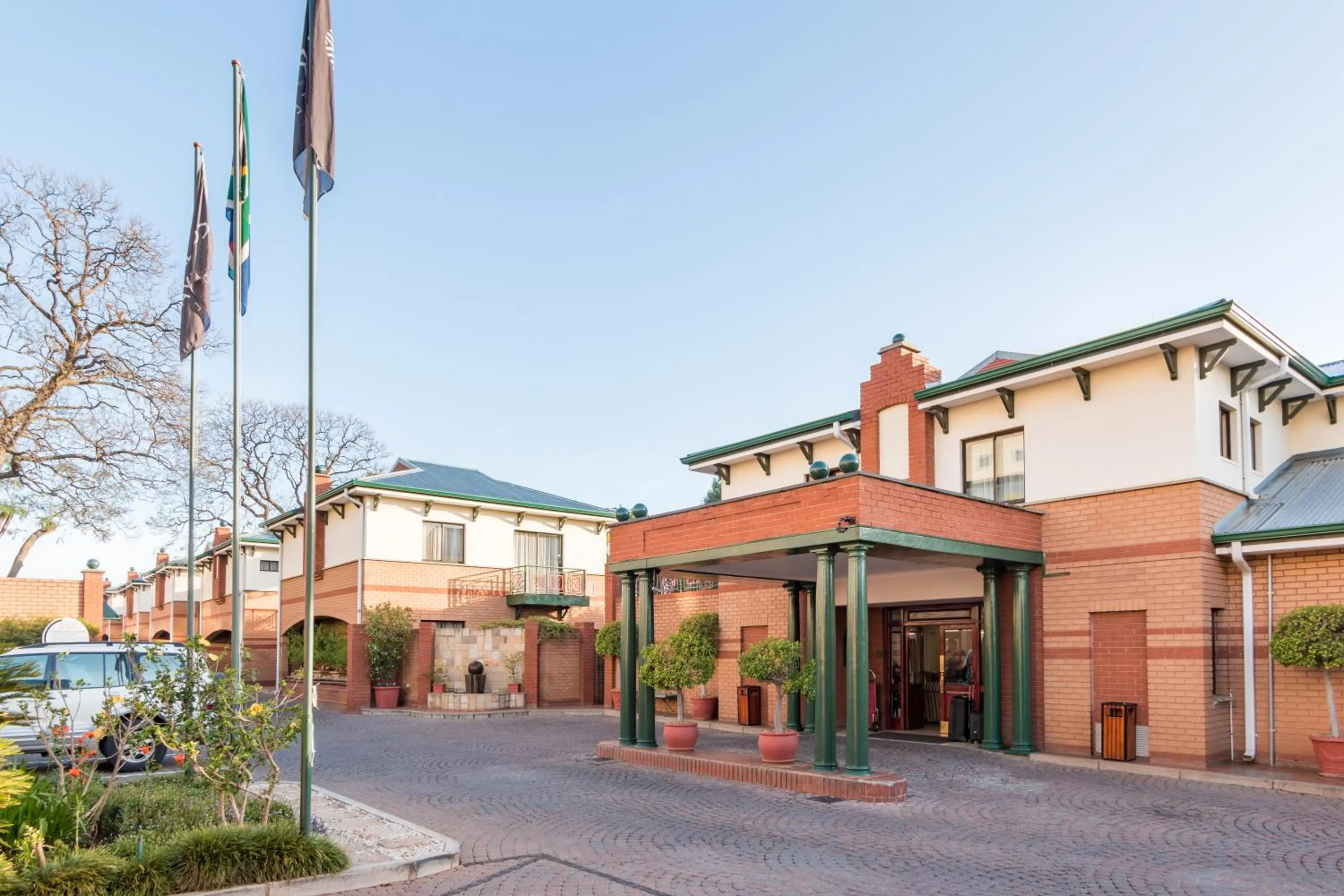 Property building in Courtyard Hotel Rosebank