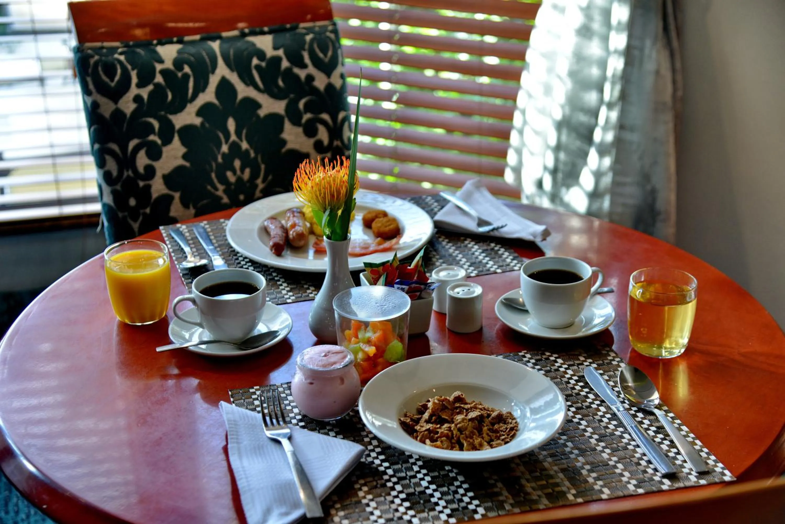 Breakfast in City Lodge Hotel Bloemfontein