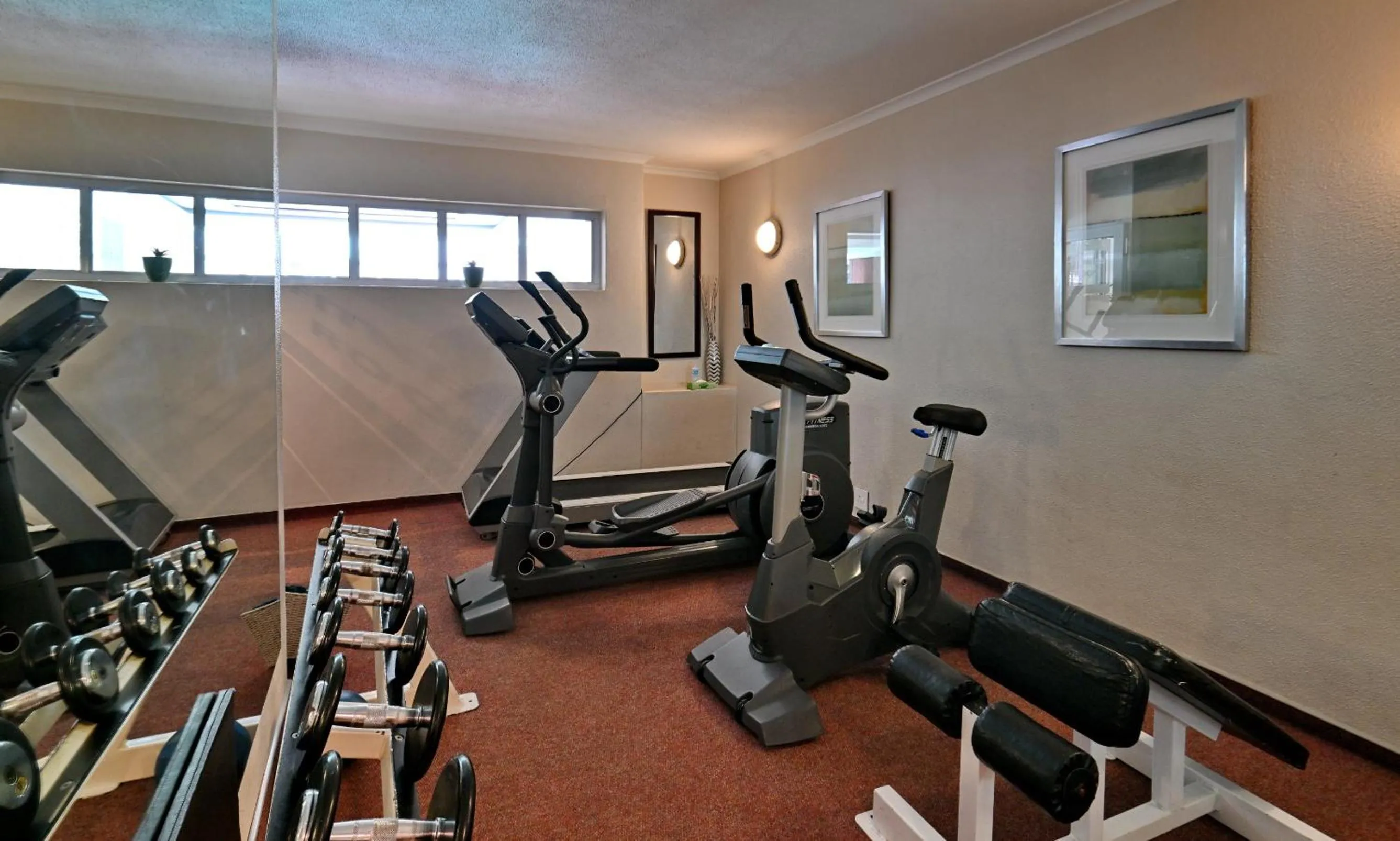 Fitness centre/facilities in City Lodge Hotel Bryanston
