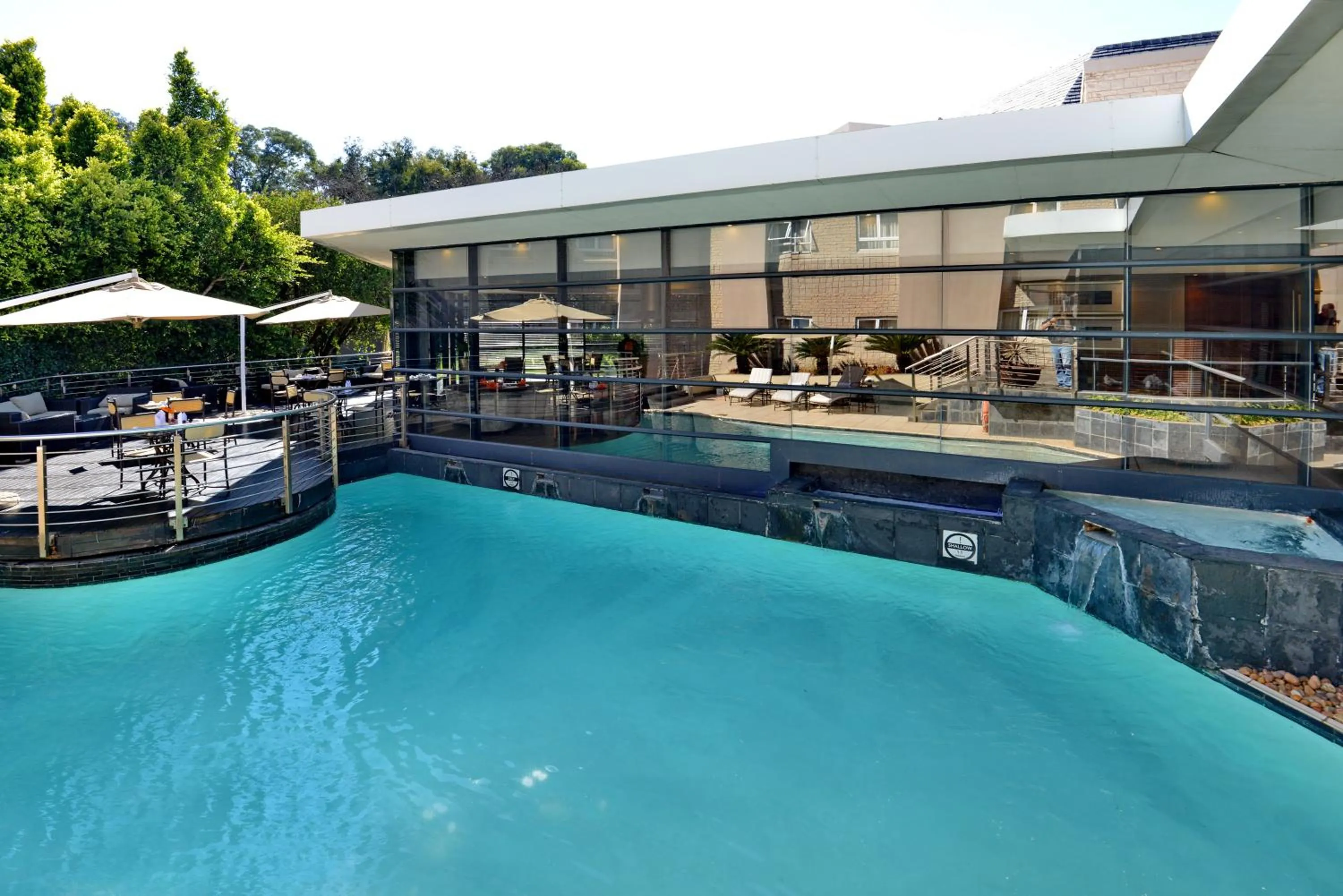 Swimming pool in City Lodge Hotel Johannesburg Airport, Barbara Road