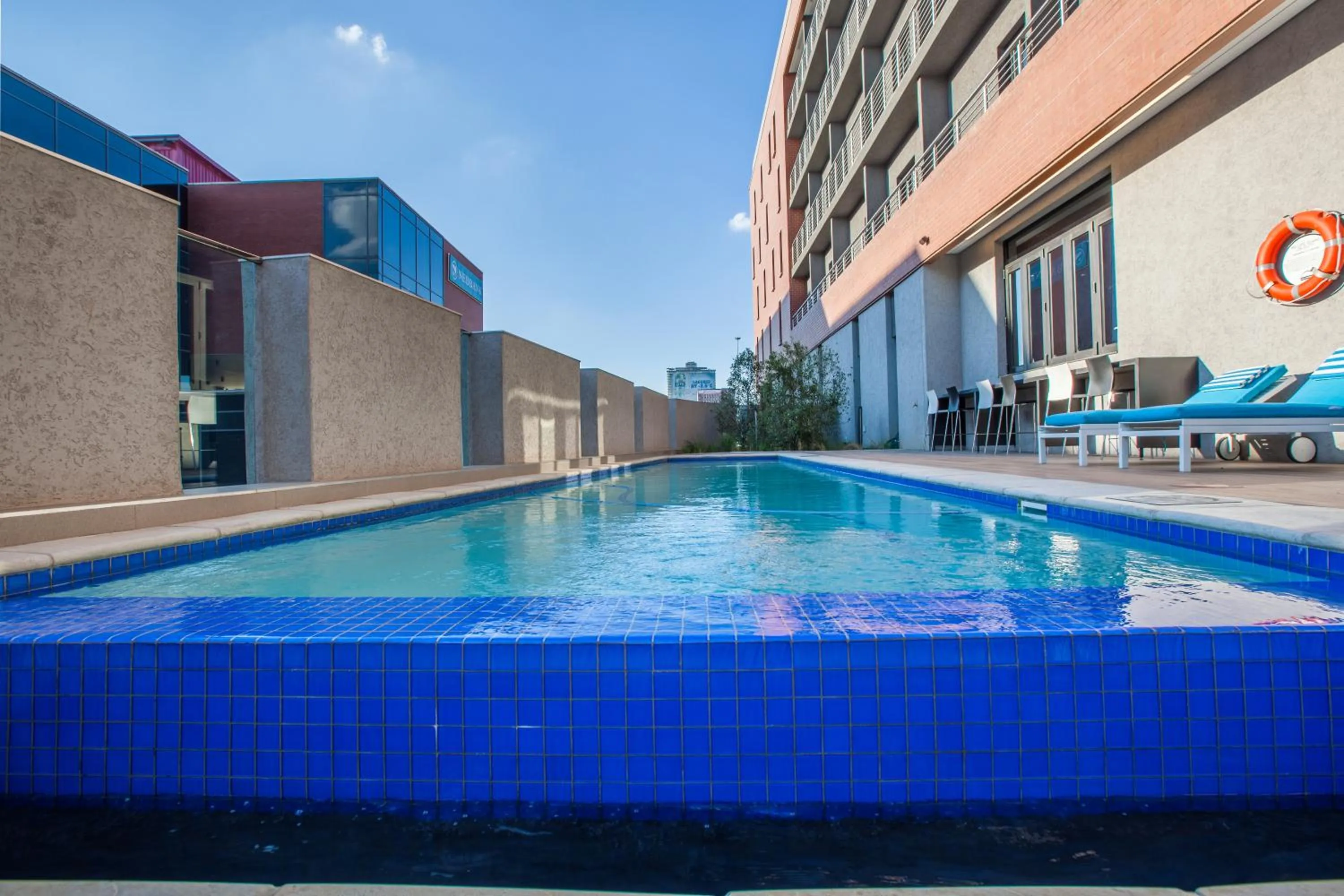 Swimming pool in City Lodge Newtown, Johannesburg