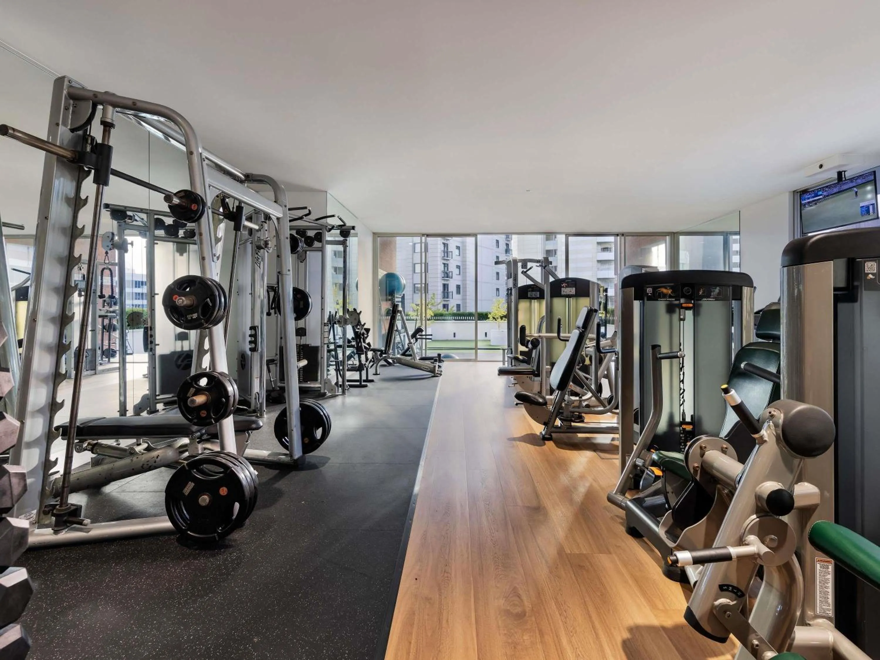 Fitness centre/facilities in Pullman Auckland Hotel & Apartments
