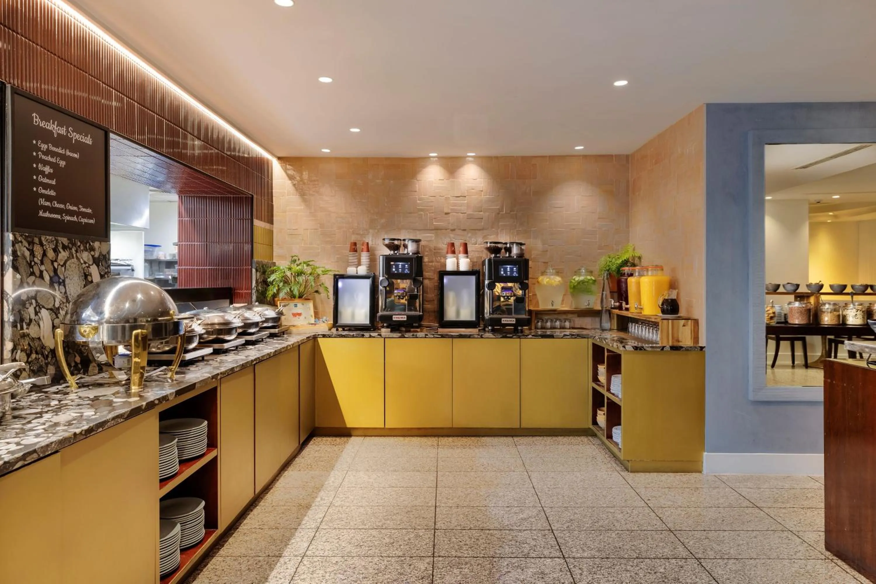 Breakfast in Pullman Auckland Hotel & Apartments