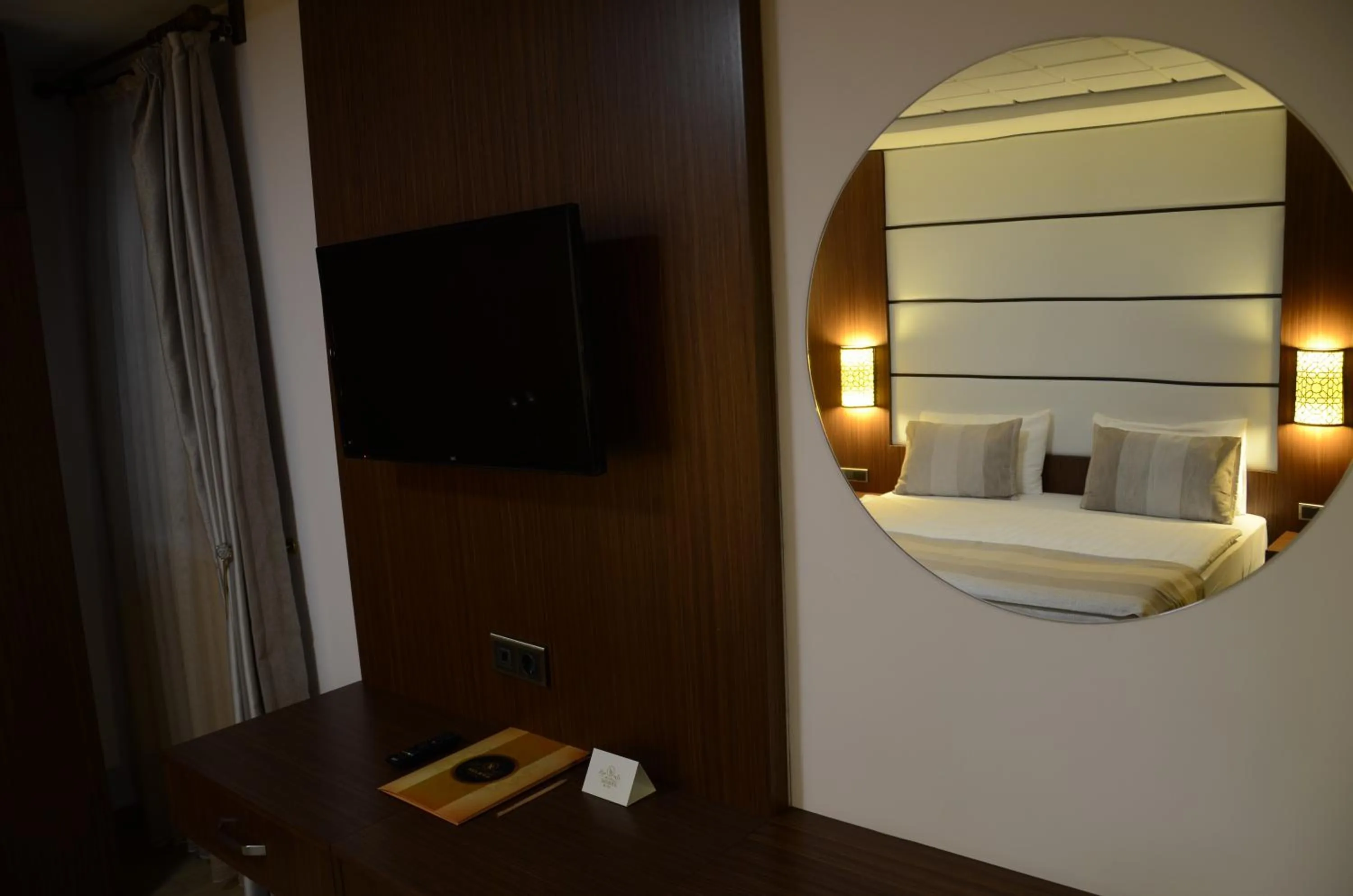 Decorative detail, Bed in Safa Royal Museum Hotel