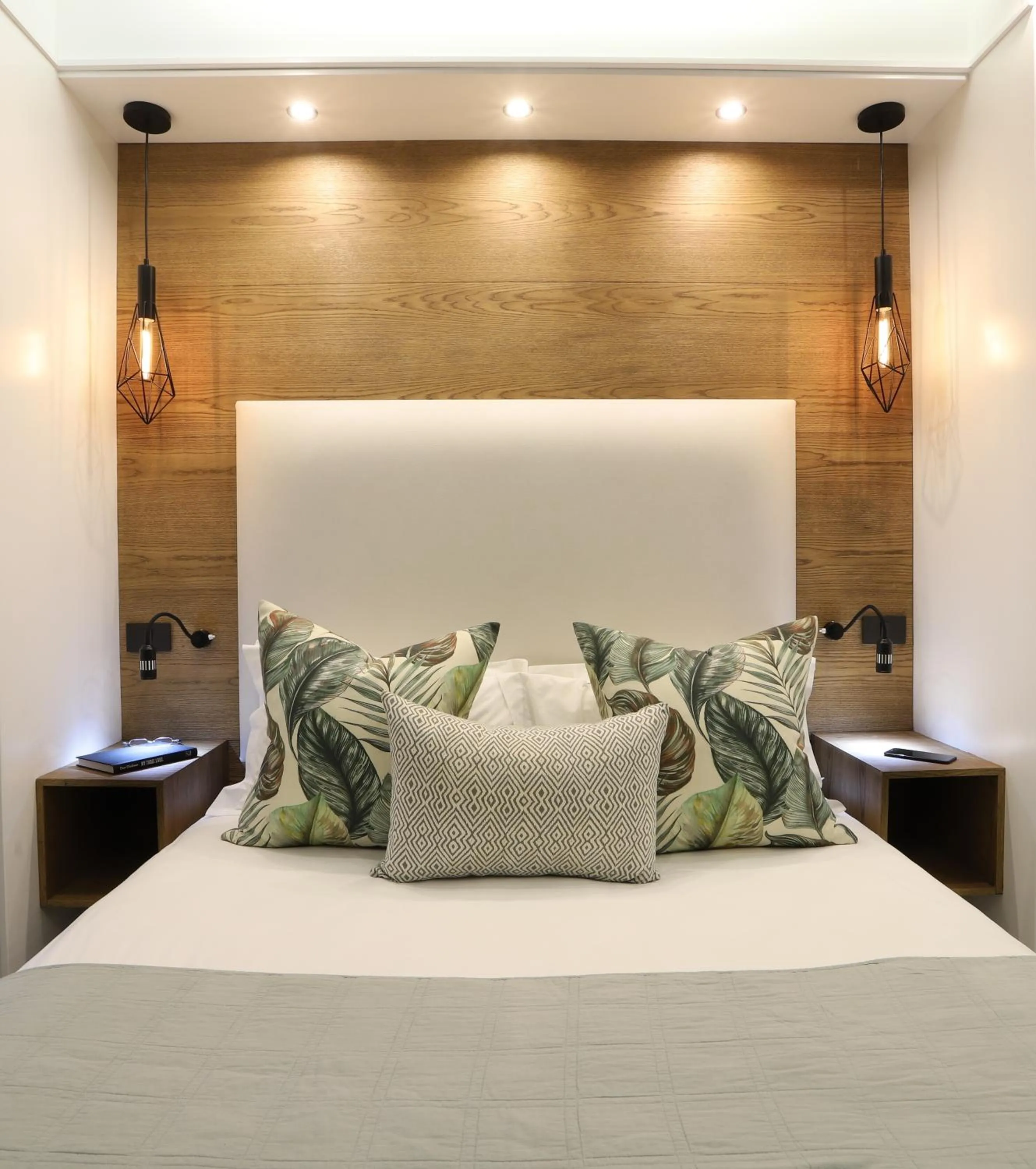 Bed in Lavender Moon Guest House