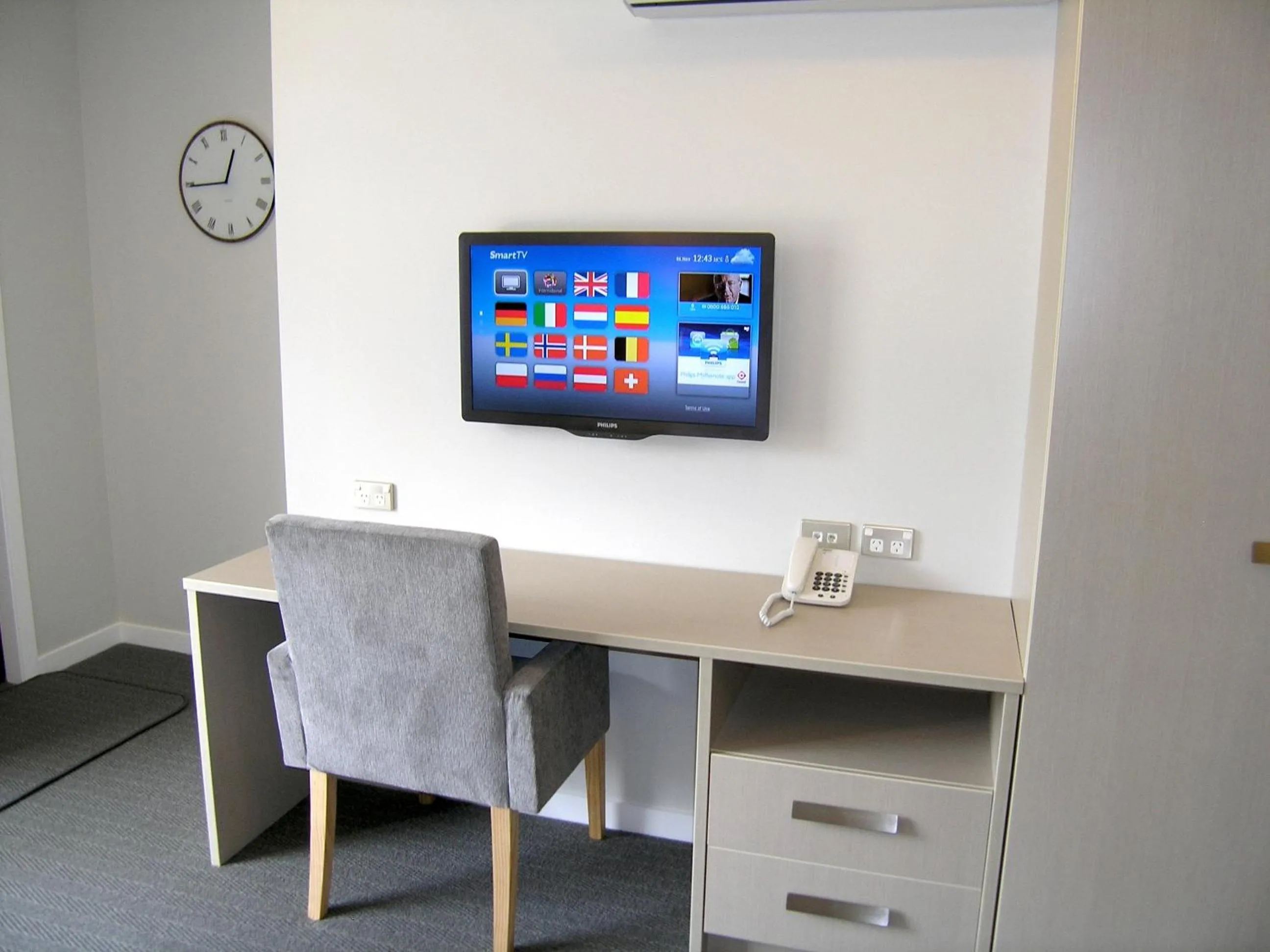 TV and multimedia in Kerikeri Homestead Motel & Apartments