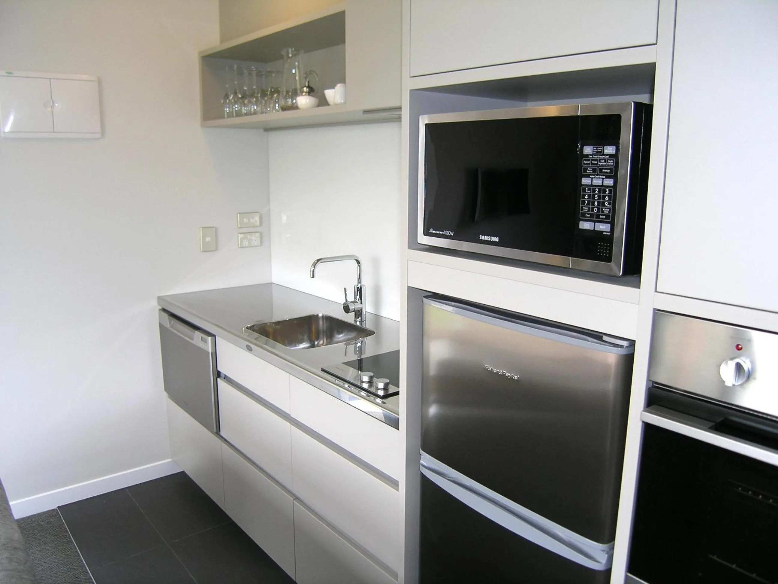 Kitchen or kitchenette in Kerikeri Homestead Motel & Apartments