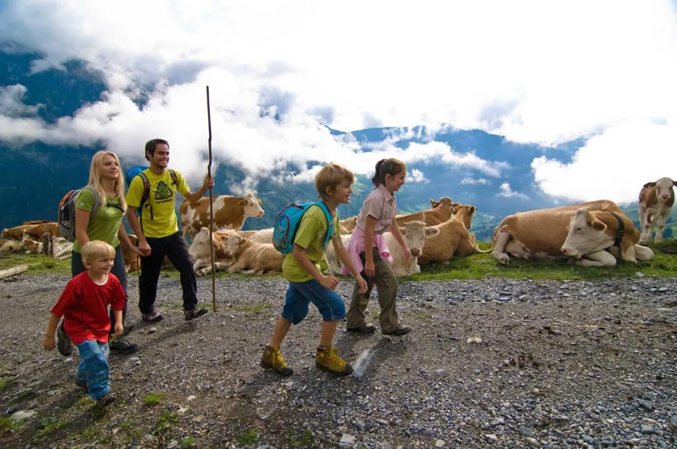 Family in Hotel Das Gastein - ganzjährig inklusive Alpentherme Gastein & Sommersaison inklusive Gasteiner Bergbahnen