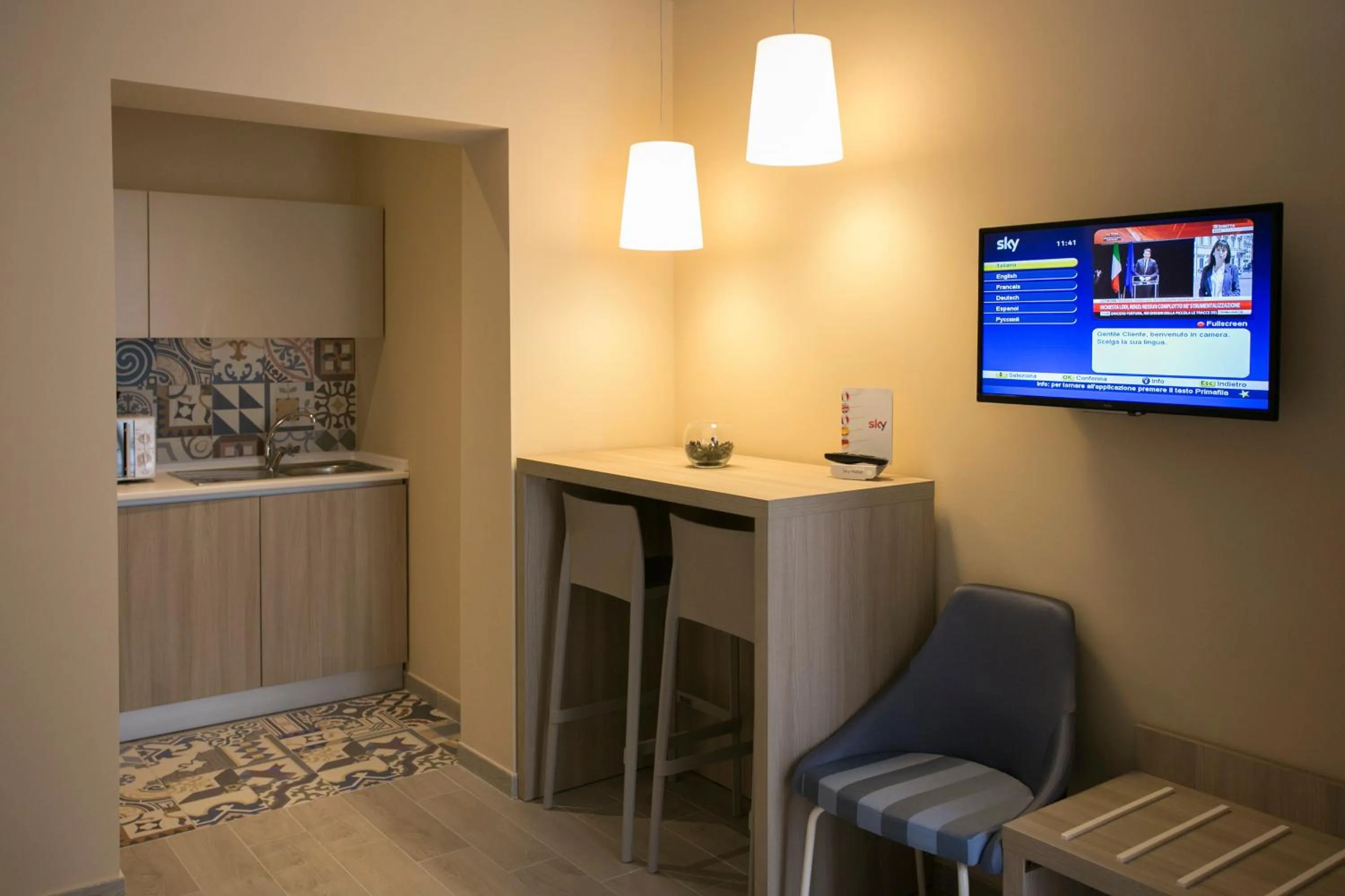 TV and multimedia in Map holiday residence