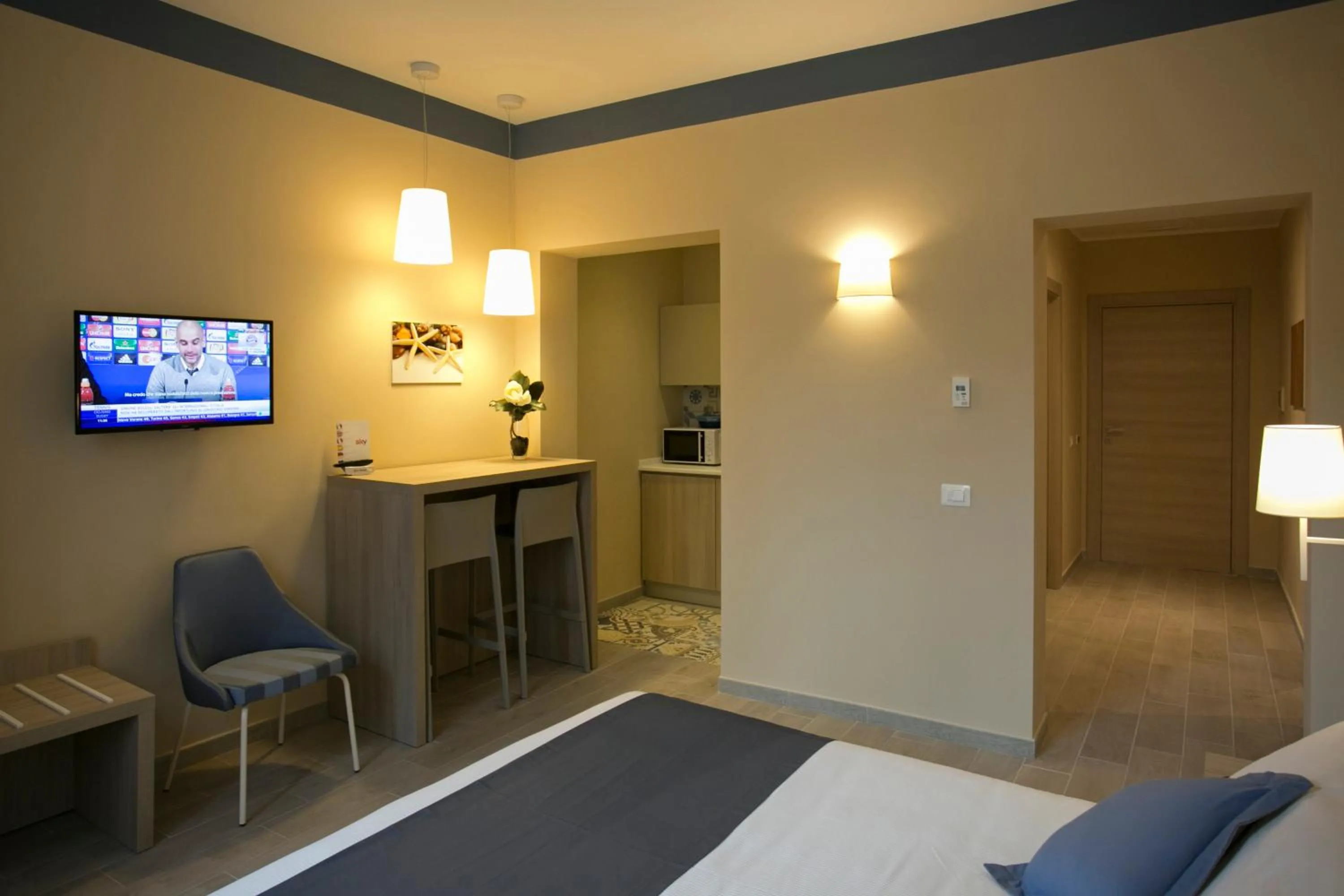 TV and multimedia, Bed in Map holiday residence