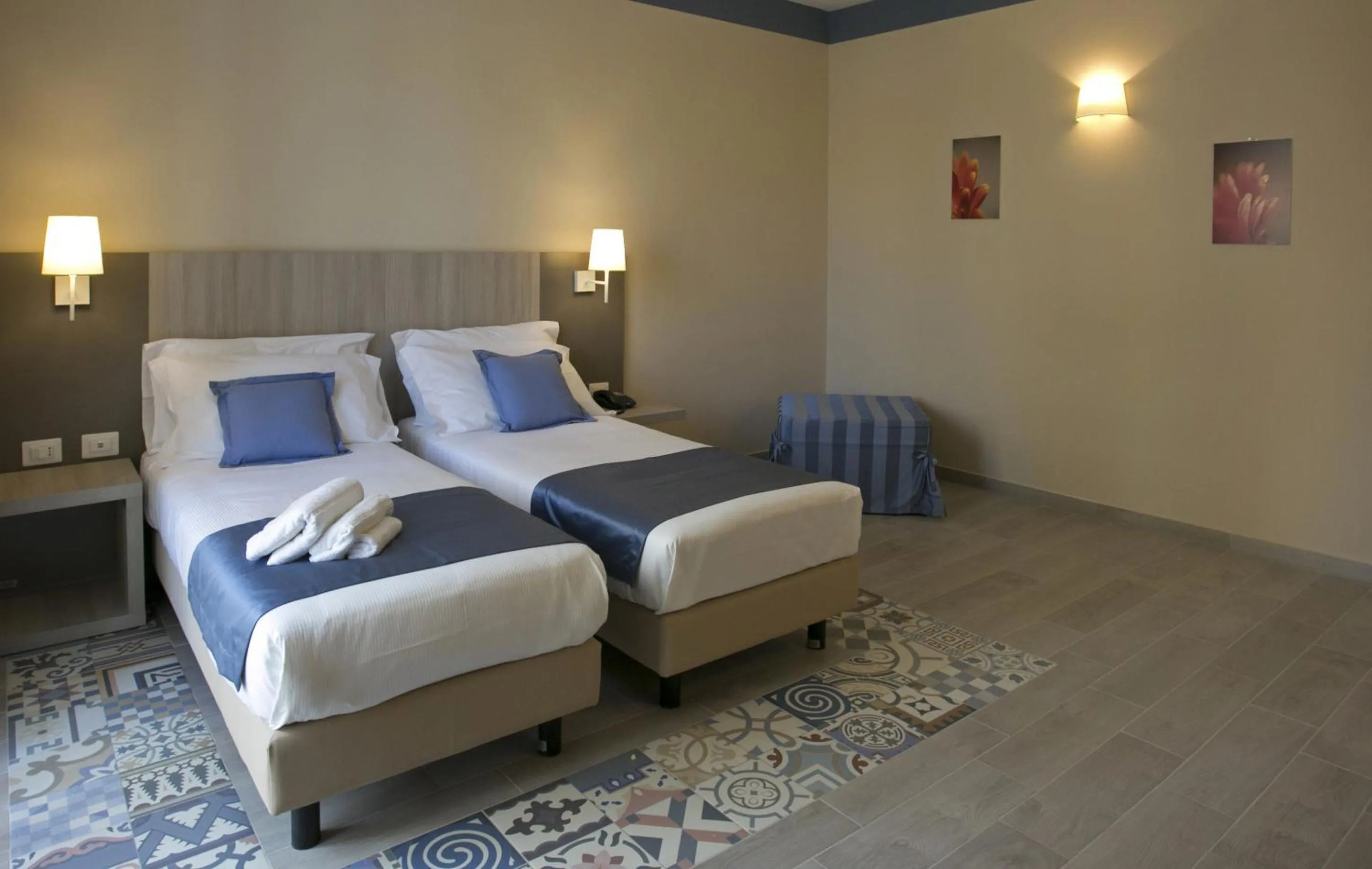 Bed in Map holiday residence