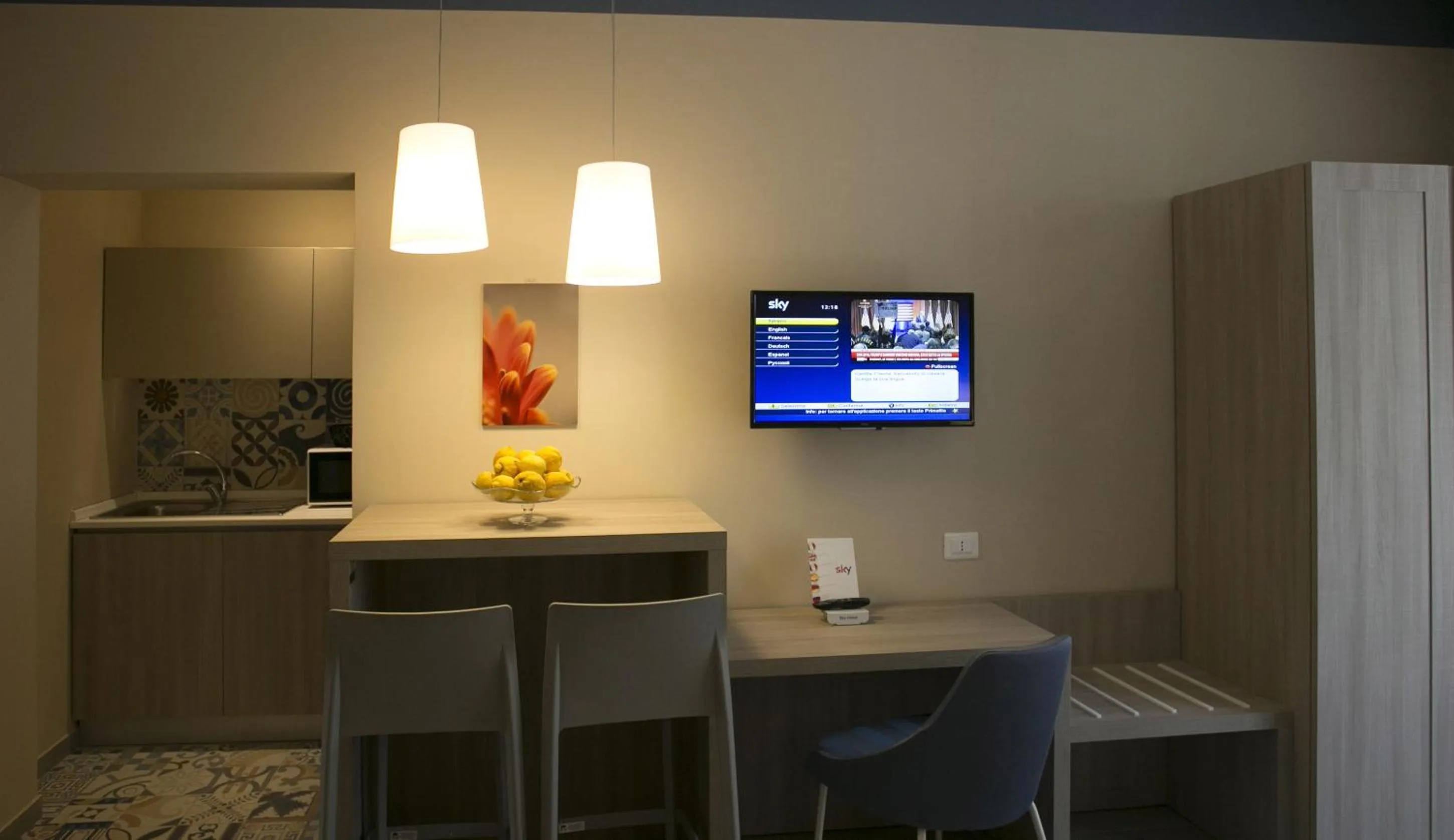 TV and multimedia in Map holiday residence