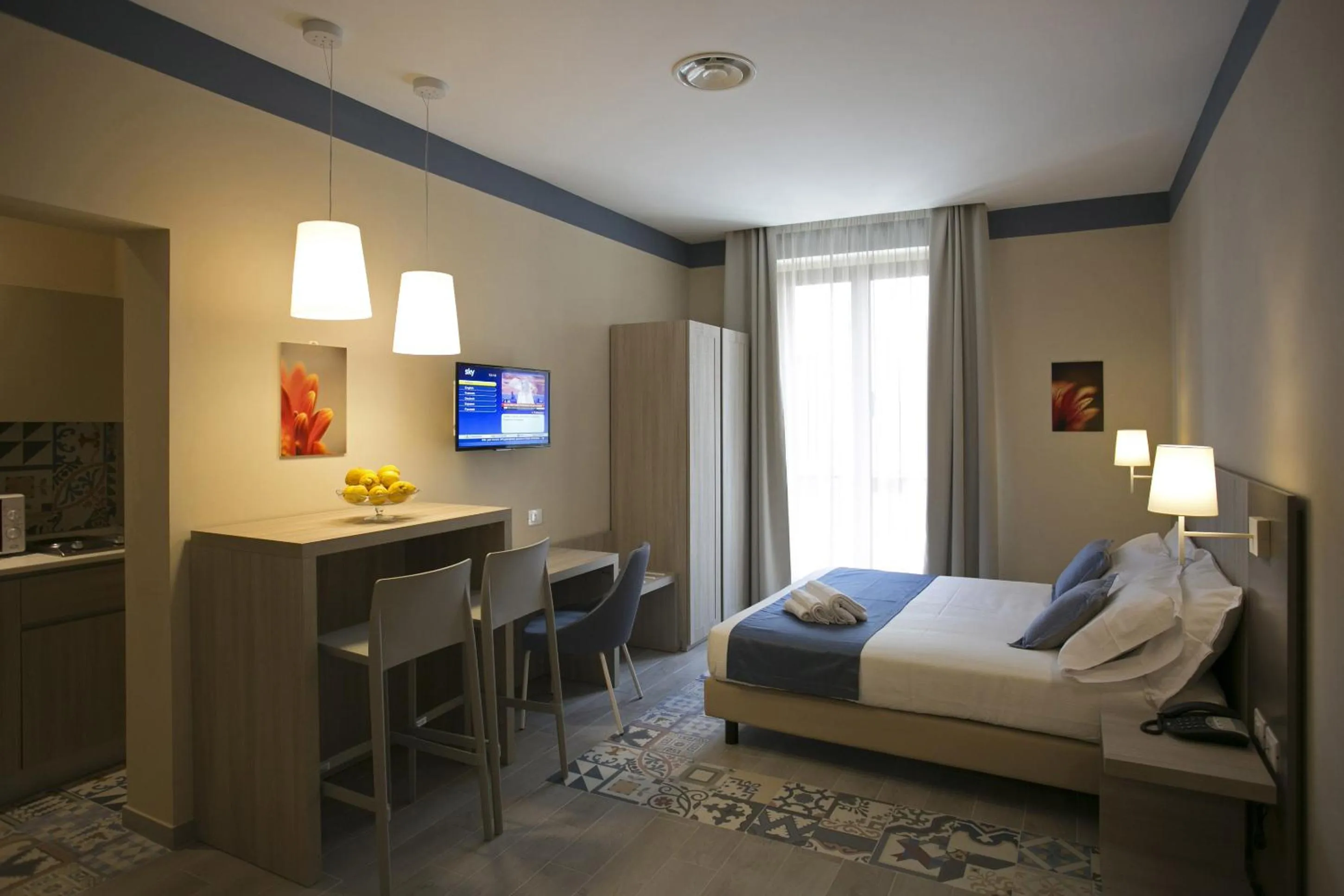 TV and multimedia, Bed in Map holiday residence