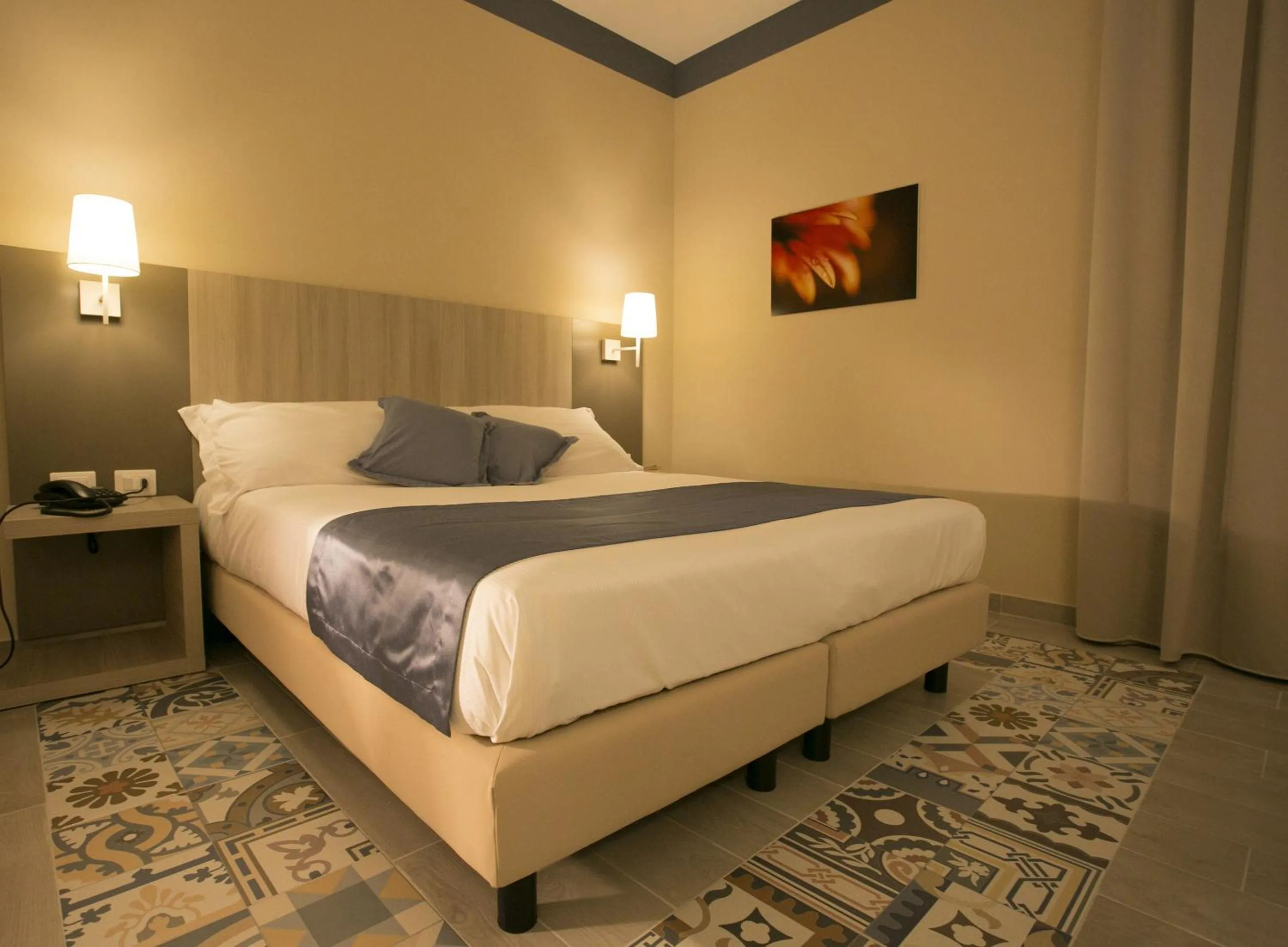 Bed in Map holiday residence