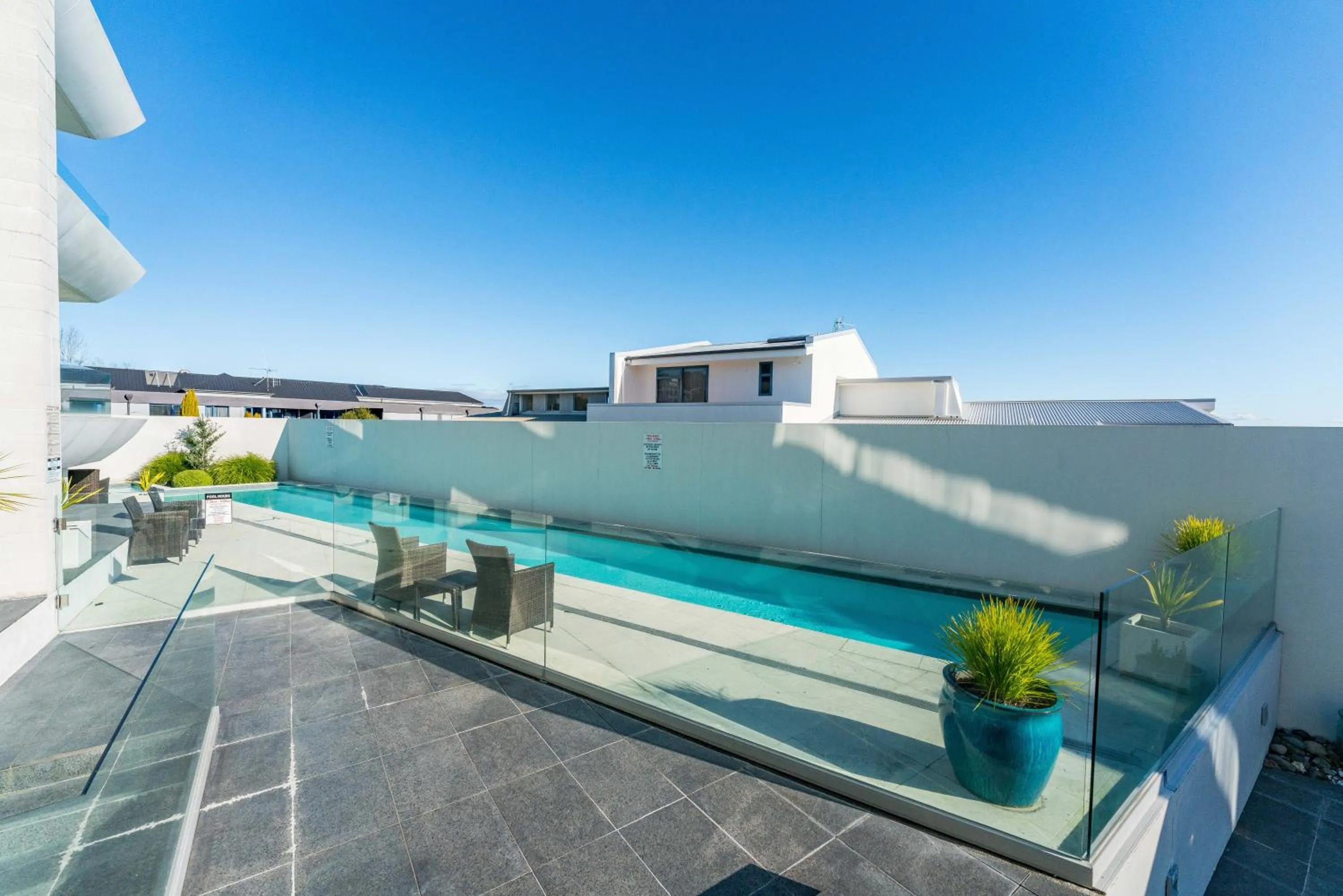 Swimming pool in Sacred Waters Taupo