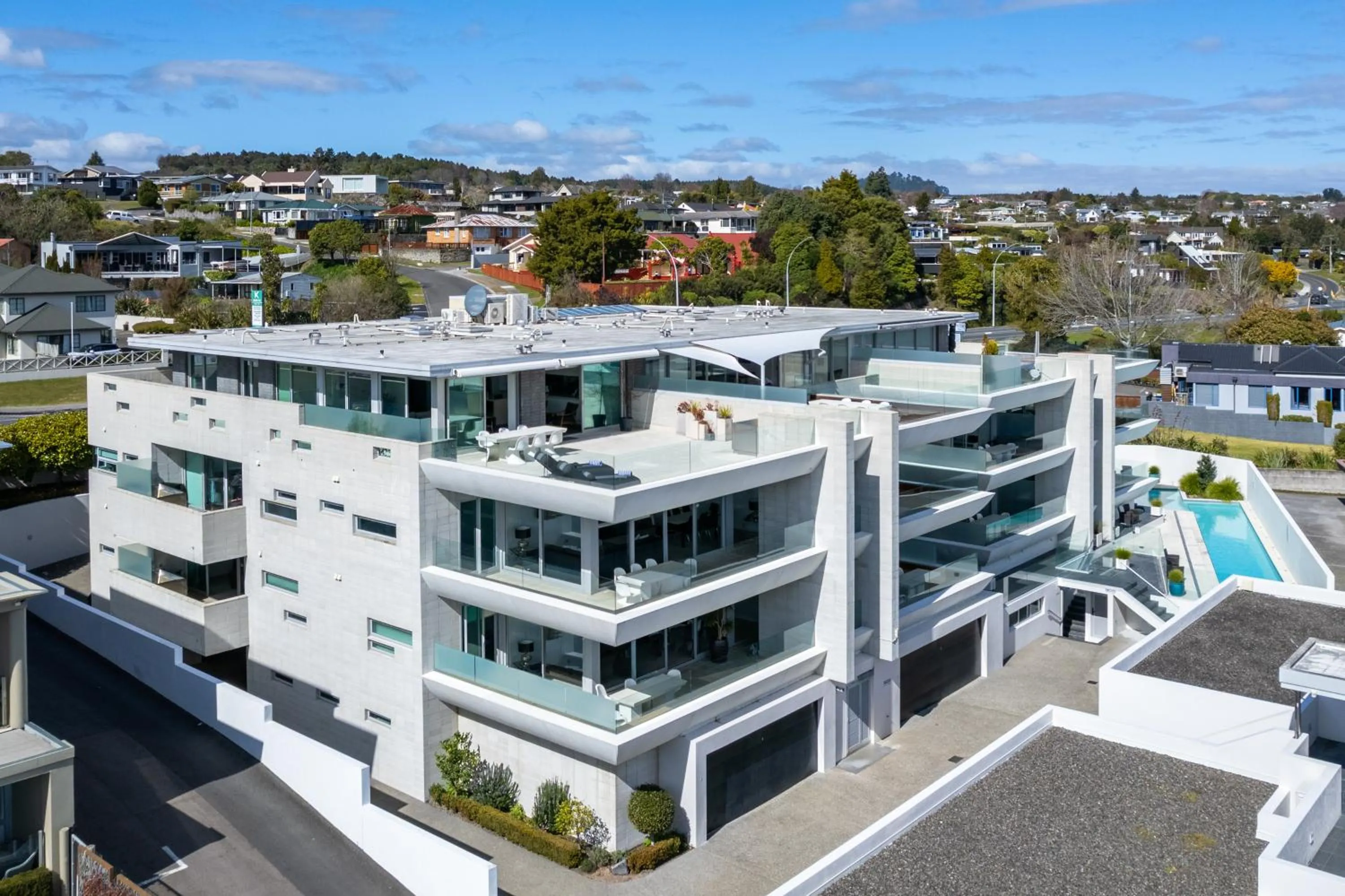 Property building in Sacred Waters Taupo
