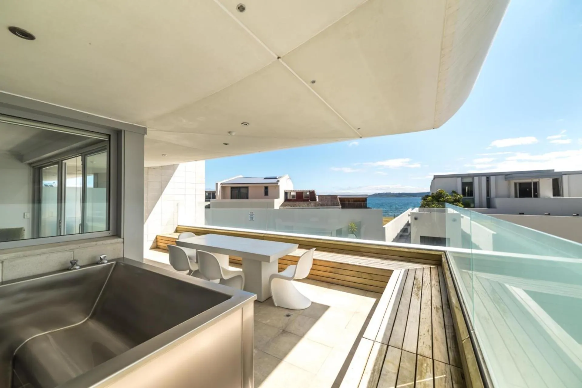 Balcony/Terrace in Sacred Waters Taupo