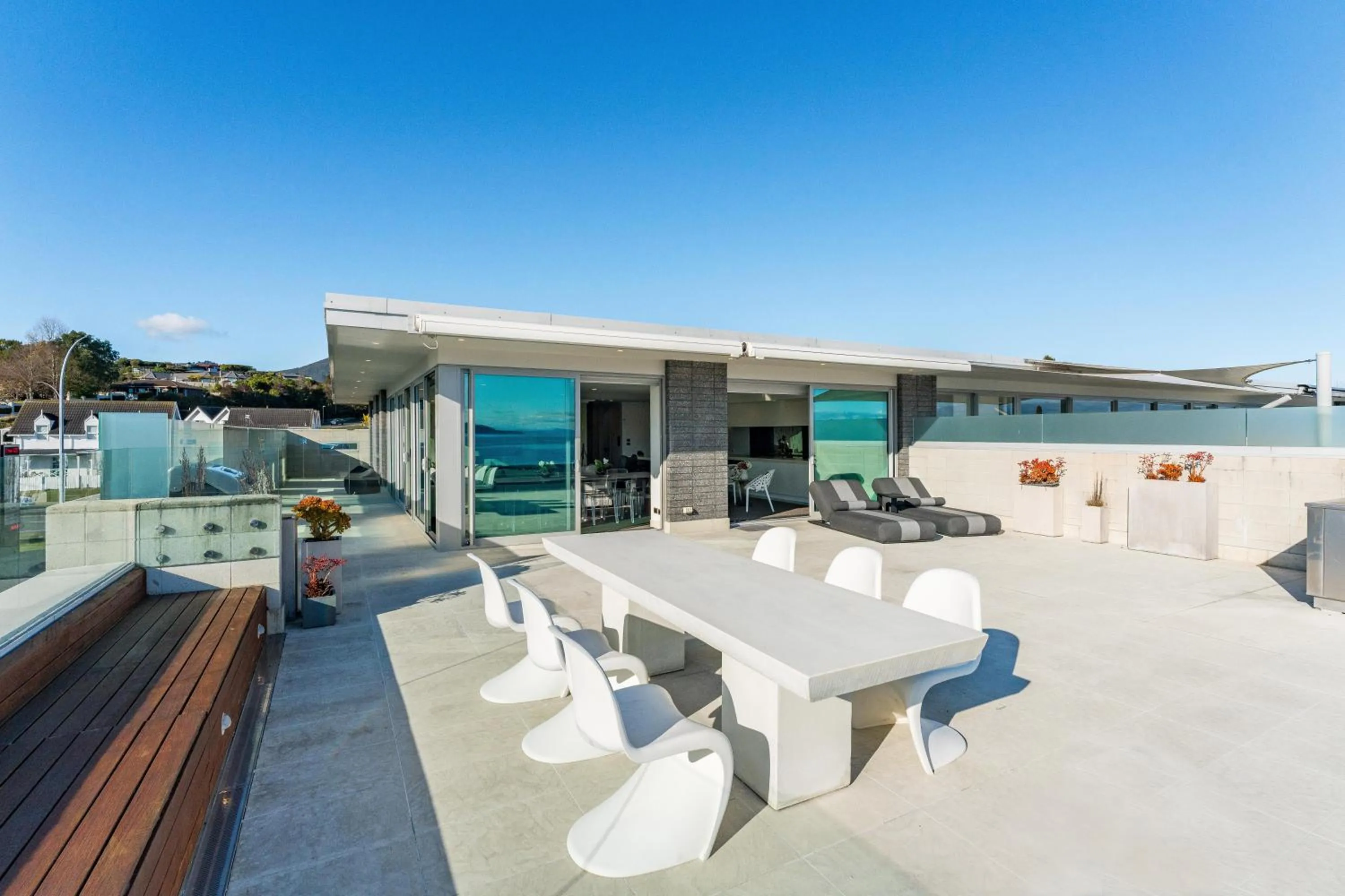 Balcony/Terrace in Sacred Waters Taupo