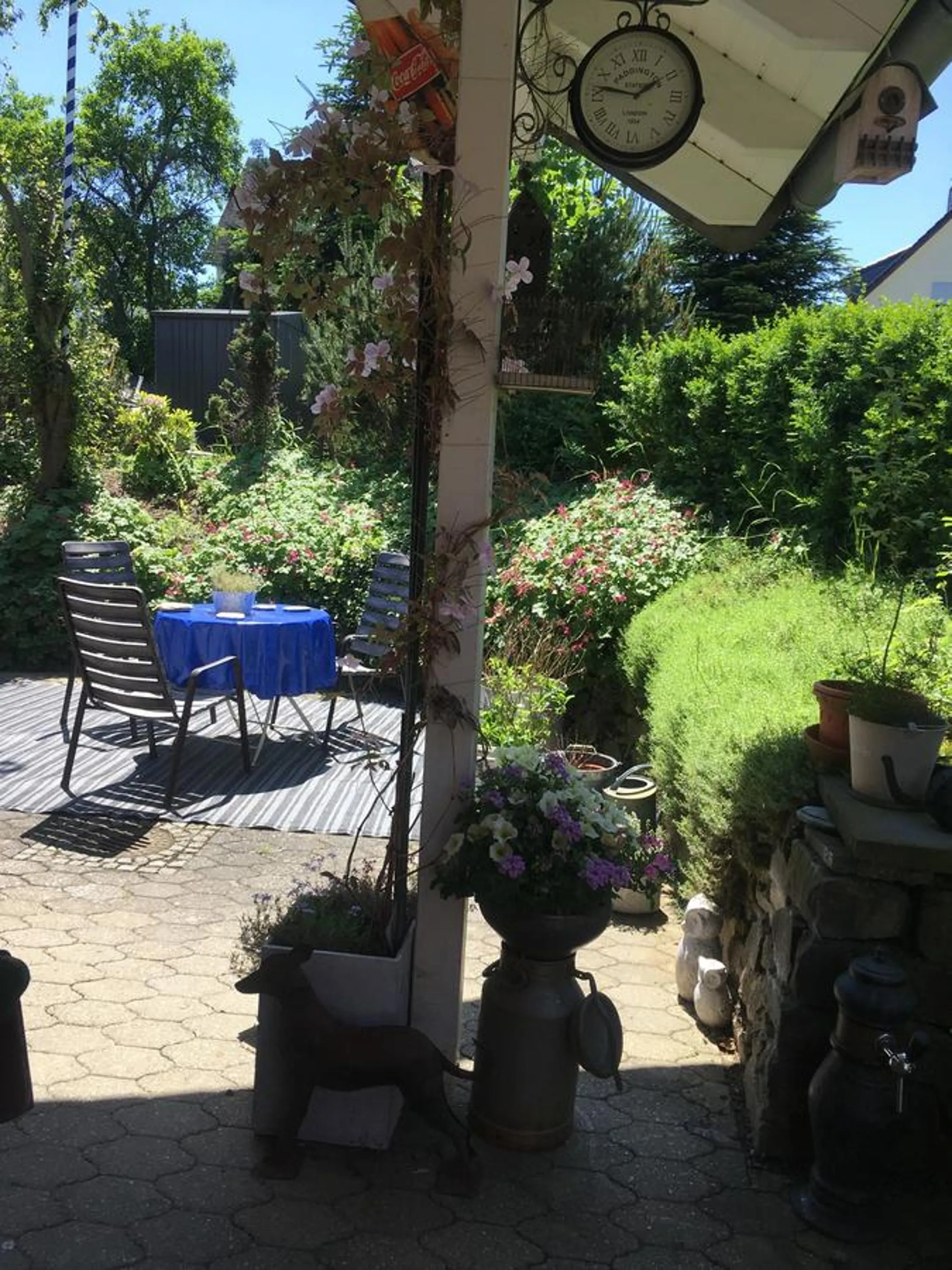 Garden in The Place After the Race B&B