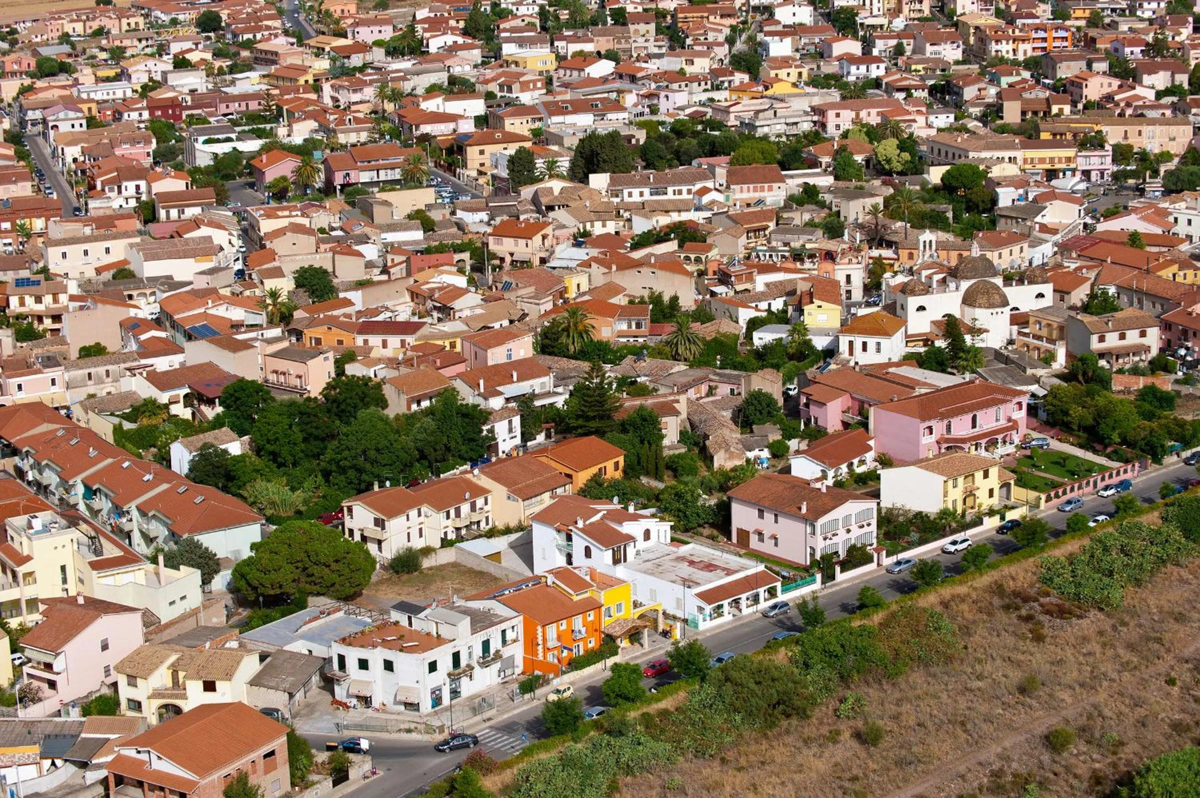 Bird's eye view in Marin Hotel