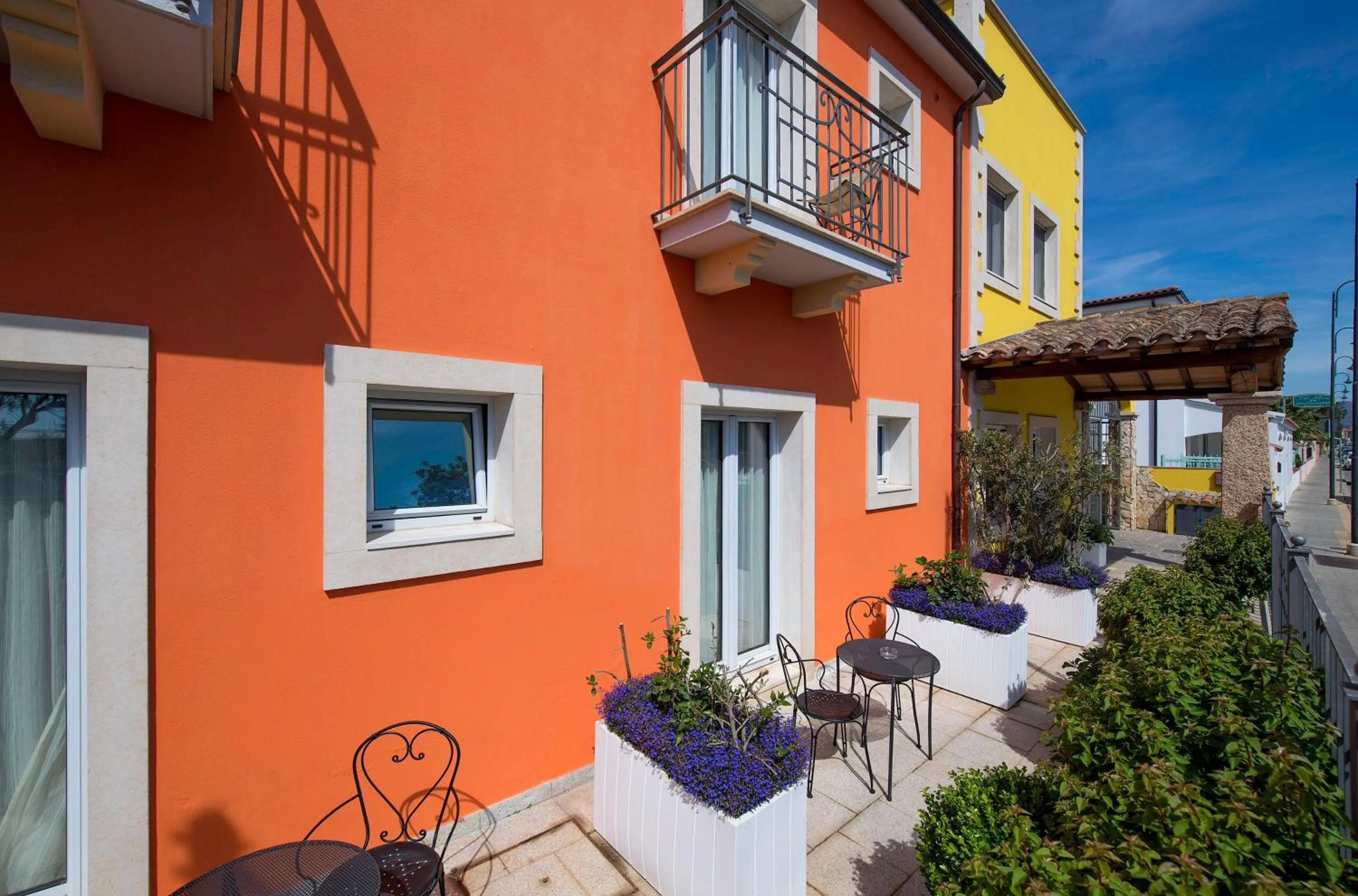 Patio in Marin Hotel