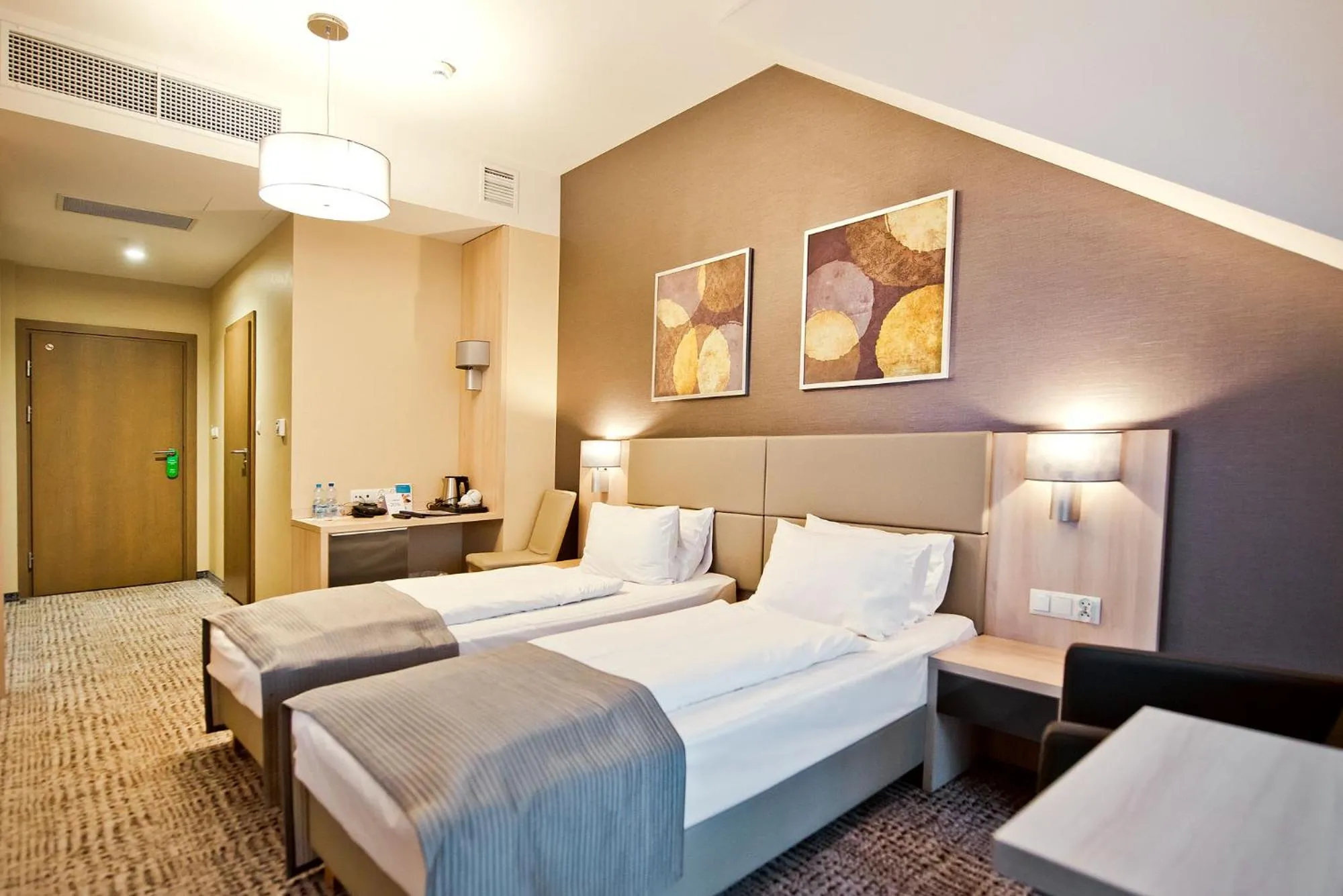 Bed in Hotel Molo Resort