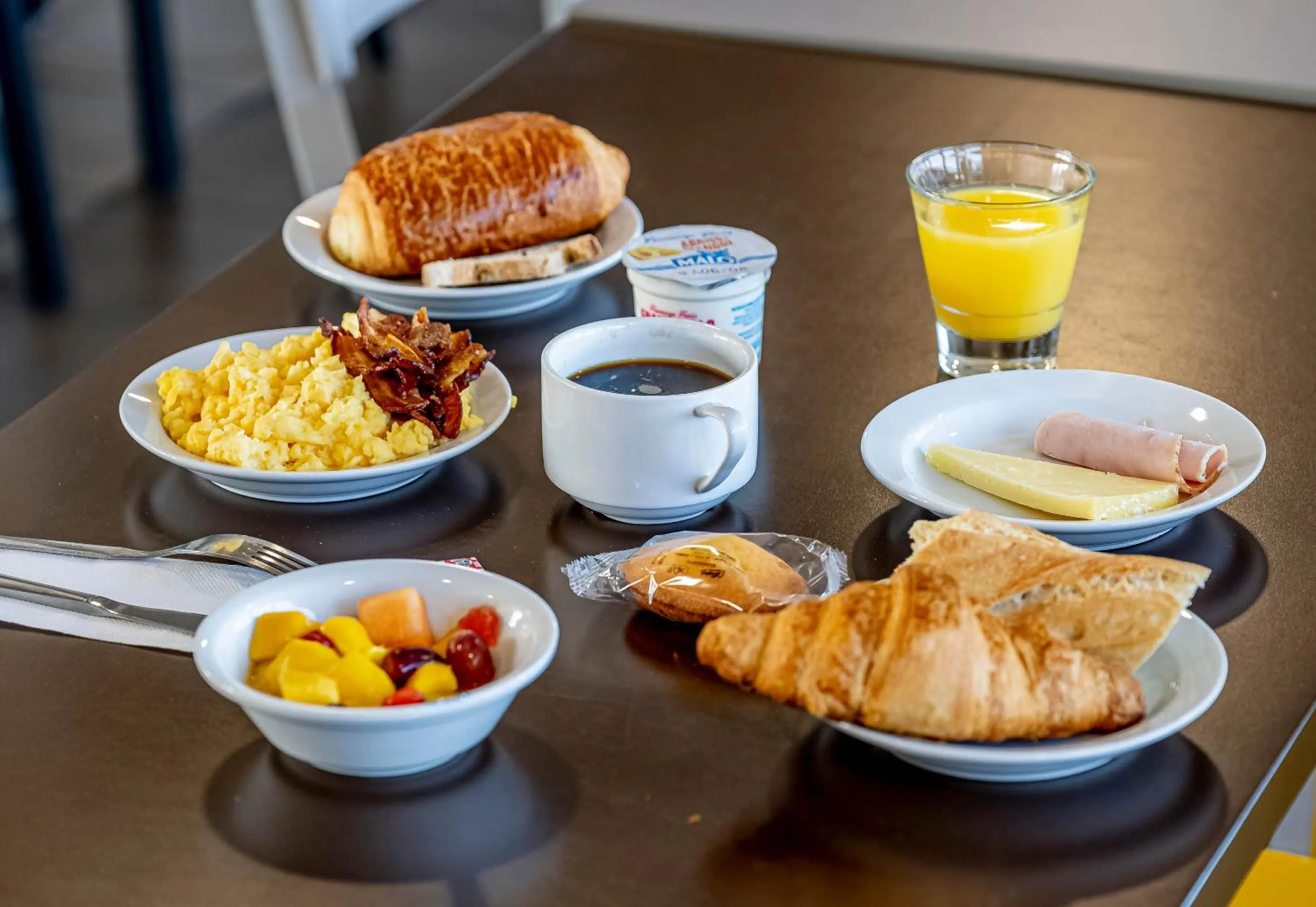 Breakfast in B&B HOTEL Bordeaux Sud Mios 3 étoiles