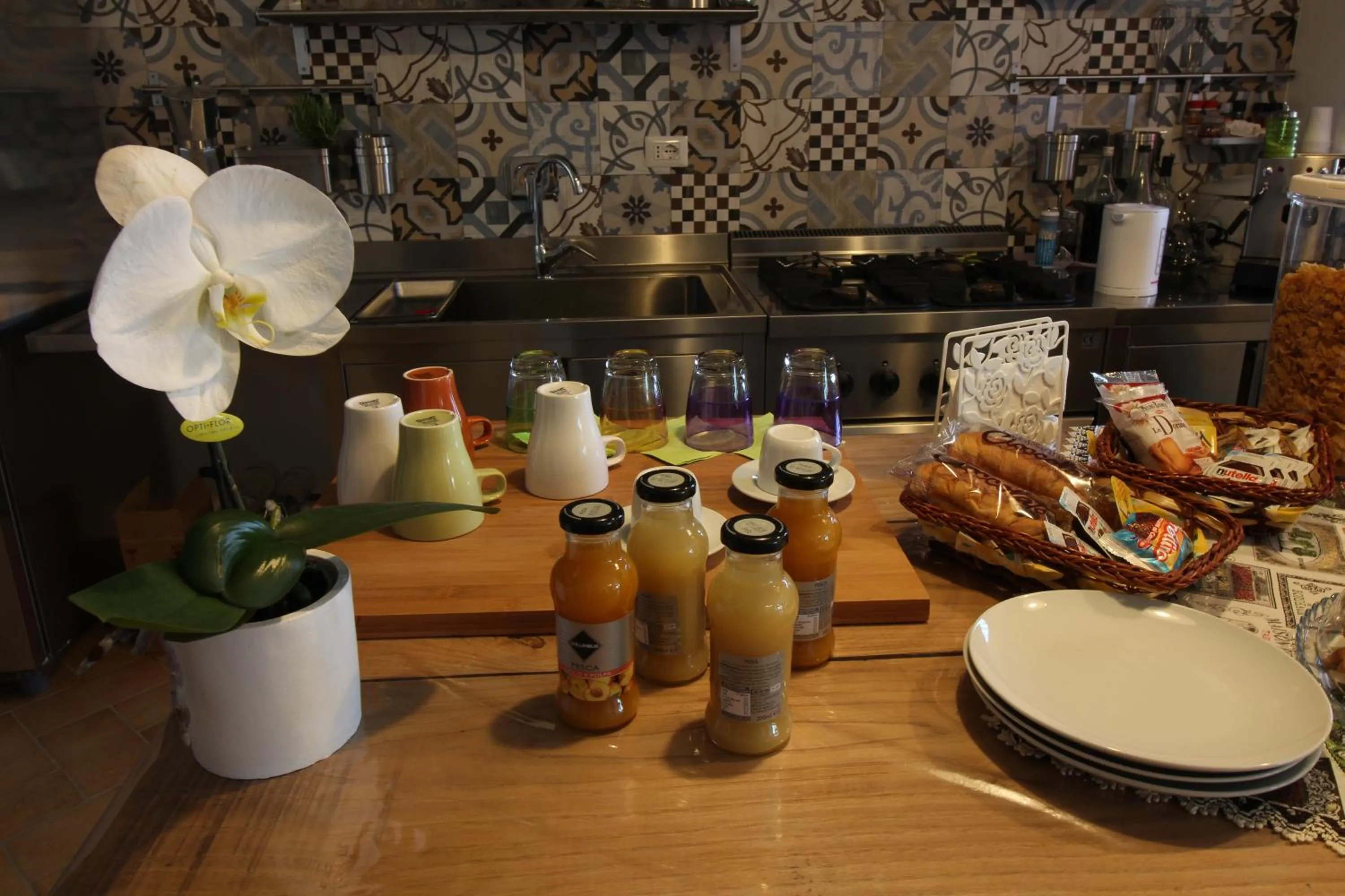 Food and drinks in B&B I 4 Sentieri