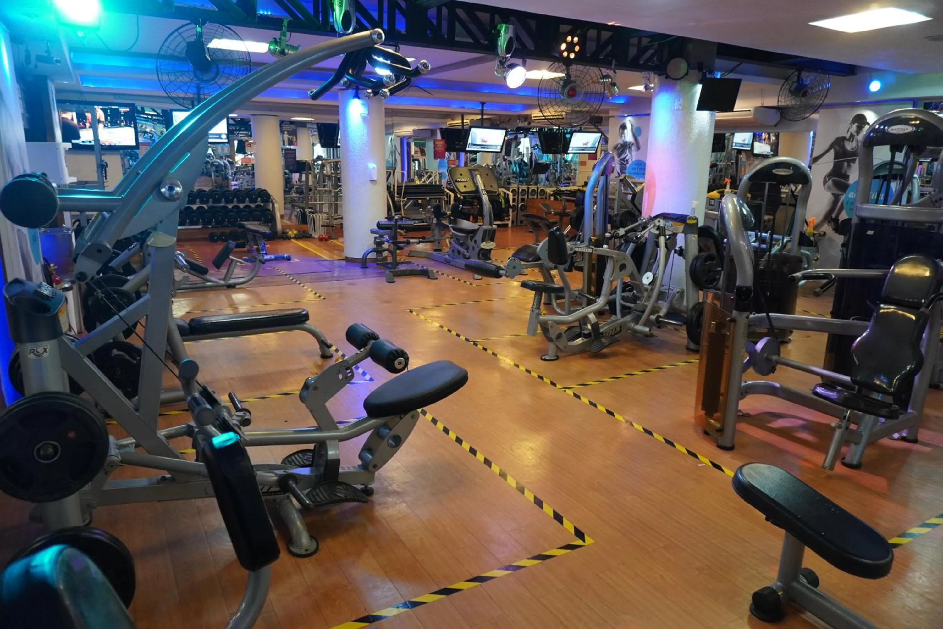 Fitness centre/facilities in Ritz Copacabana Hotel