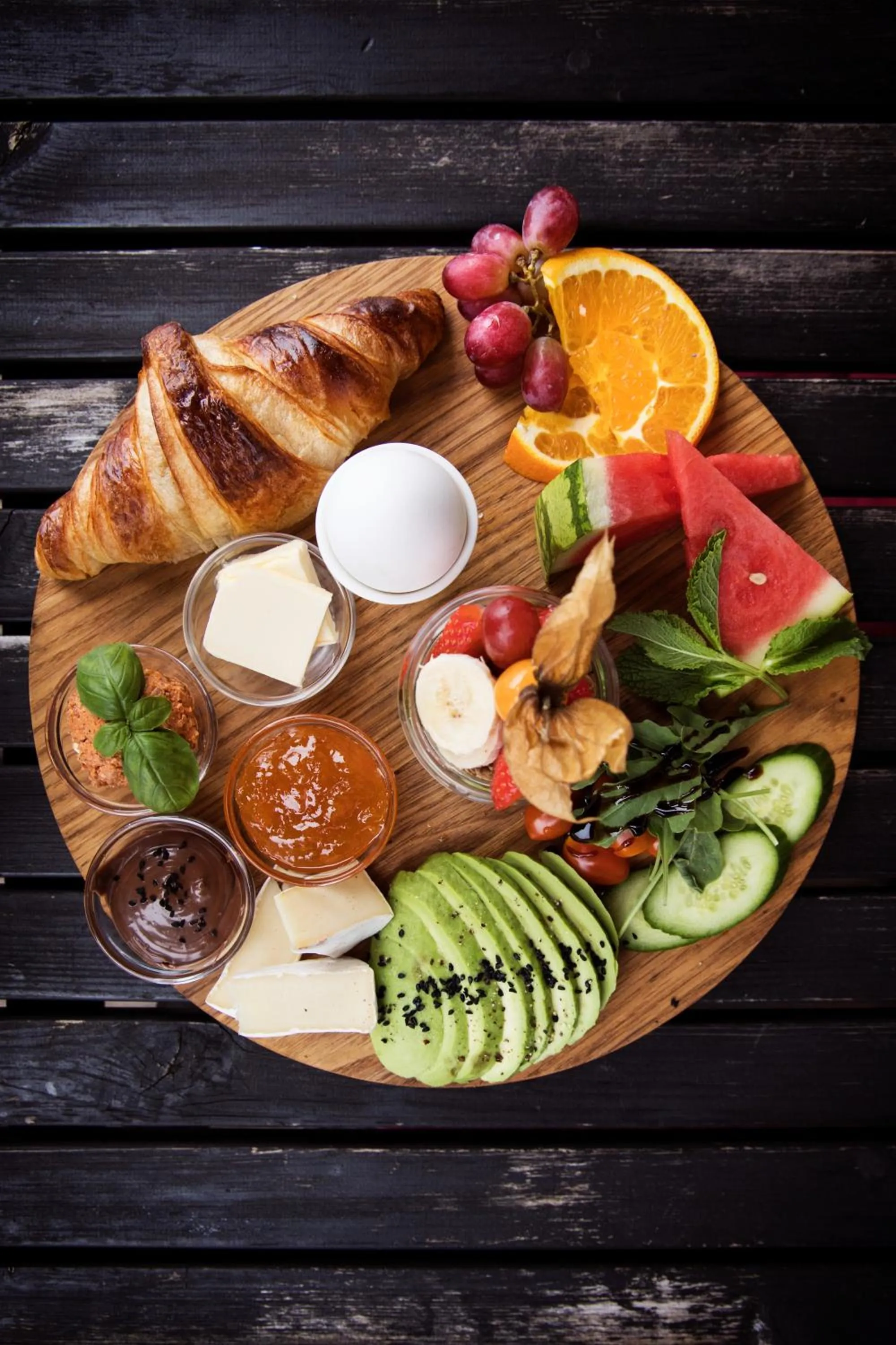 Continental breakfast in Hotel Kleiner Markt