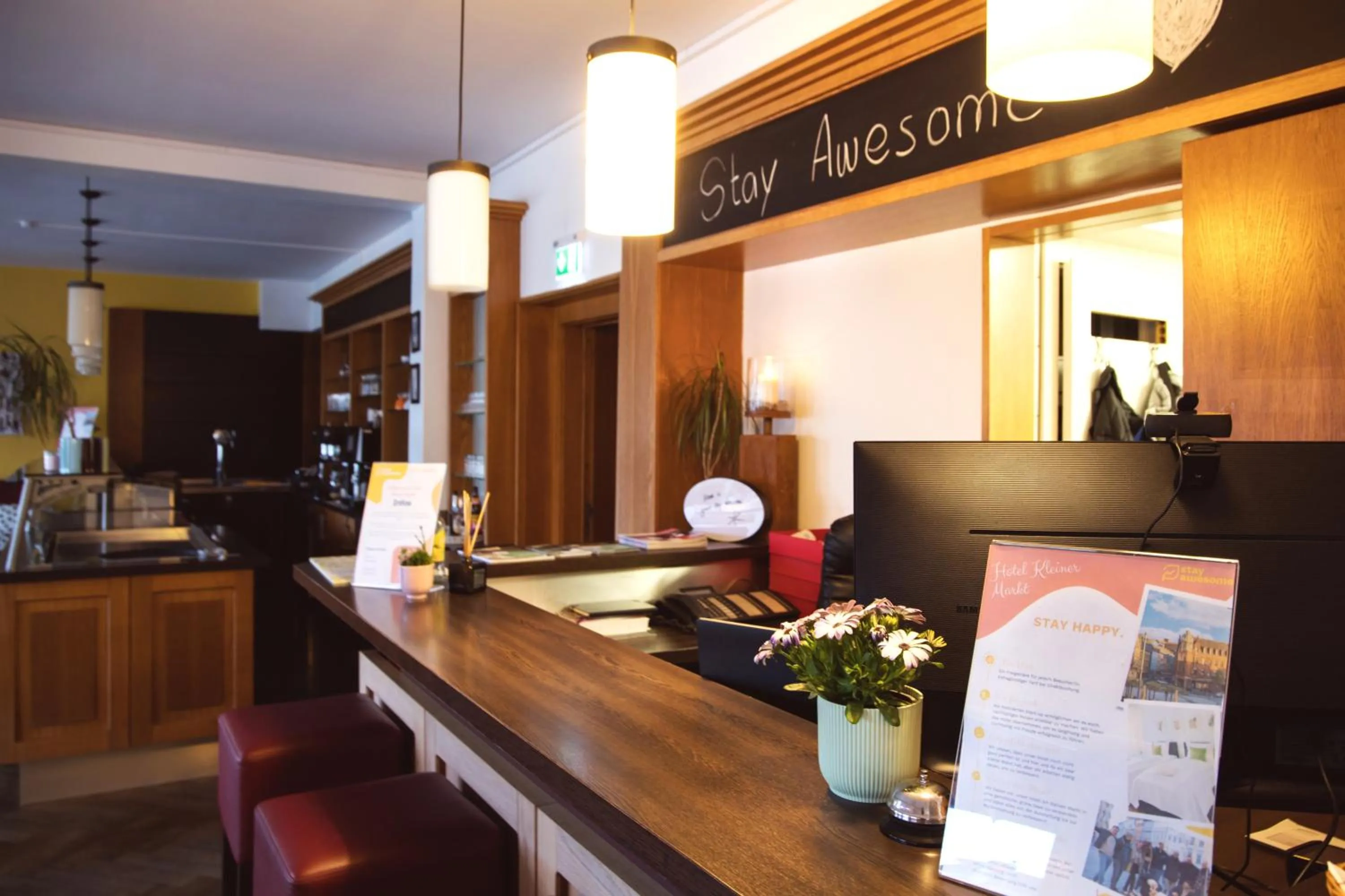 Lobby or reception in Hotel Kleiner Markt