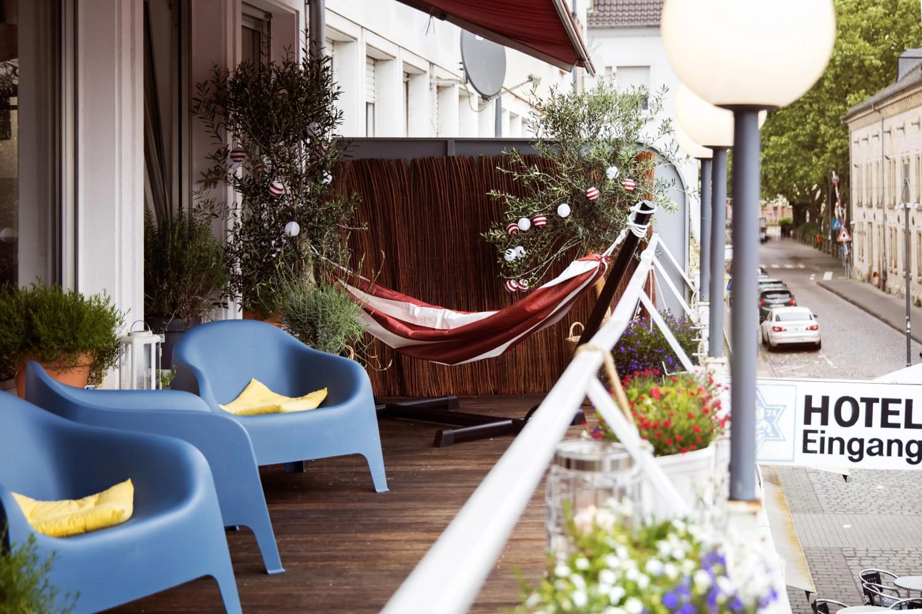 Balcony/Terrace in Hotel Kleiner Markt