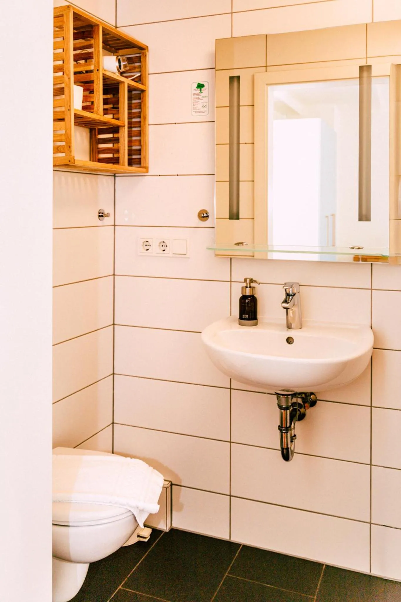 Bathroom in Hotel Kleiner Markt