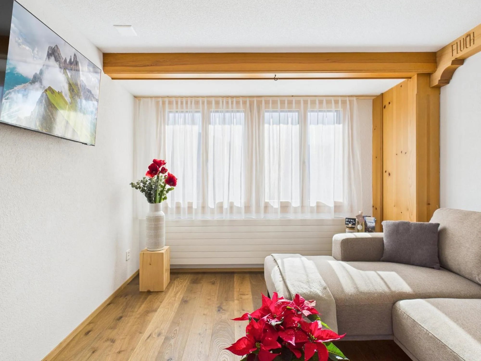 TV and multimedia in Bergblick Lodge - 3 Sterne Garni - Neueröffnung