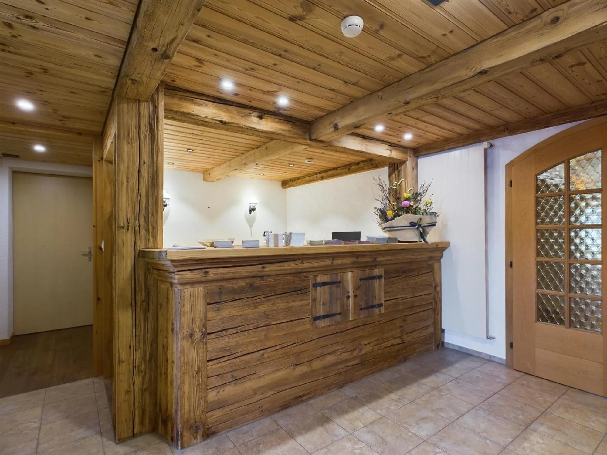Lobby or reception in Bergblick Lodge - 3 Sterne Garni - Neueröffnung