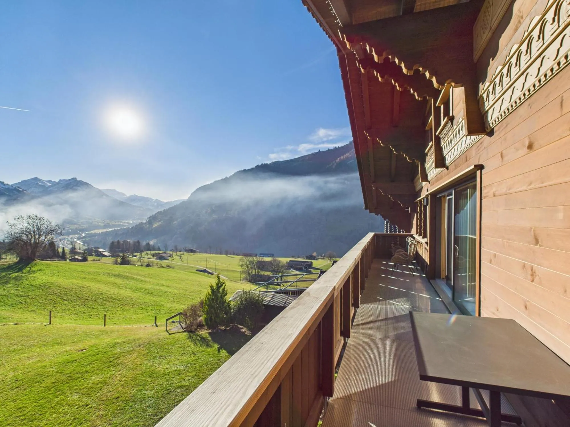 Balcony/Terrace in Bergblick Lodge - 3 Sterne Garni - Neueröffnung