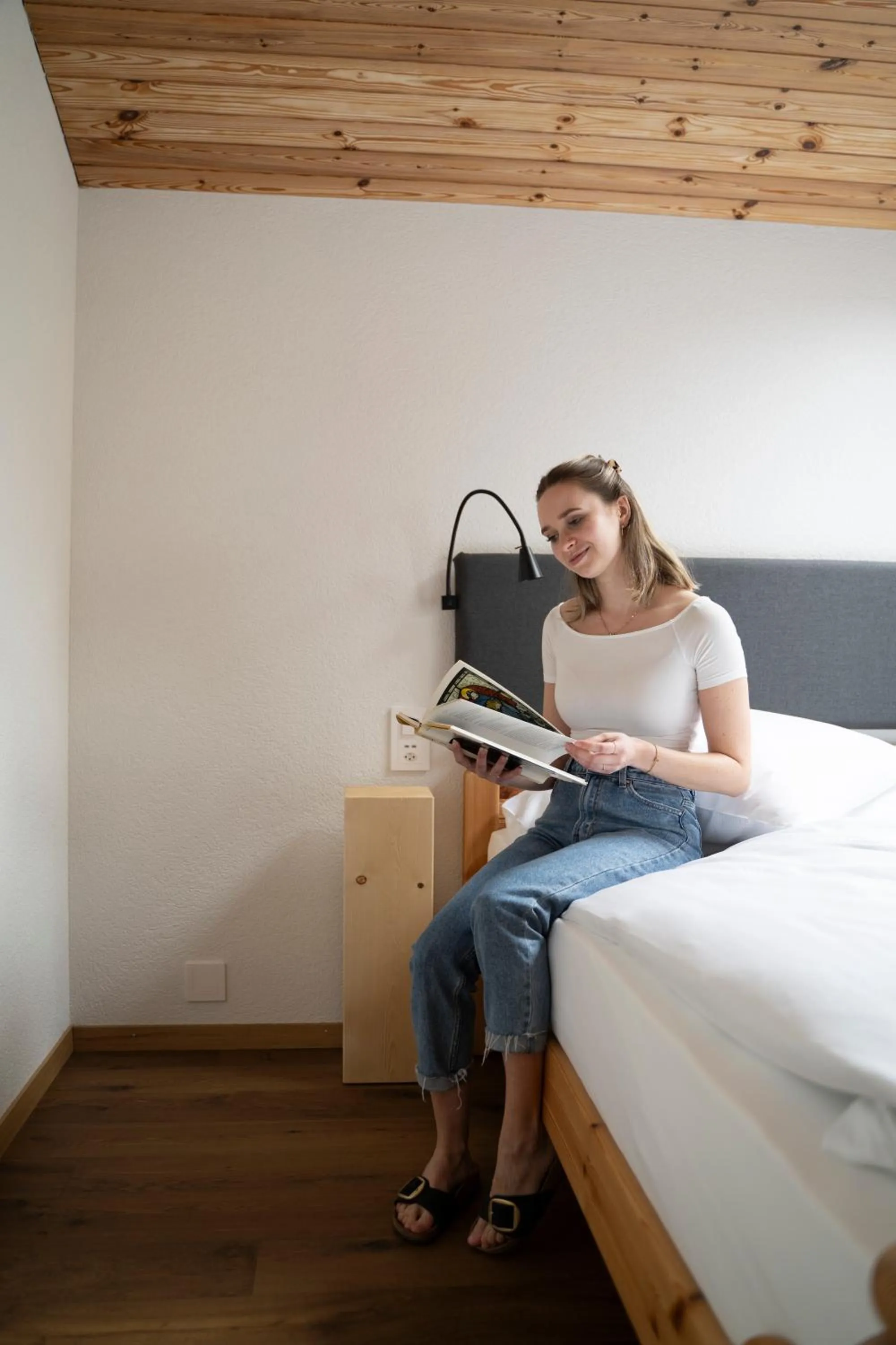 Bed in Bergblick Lodge - 3 Sterne Garni - Neueröffnung