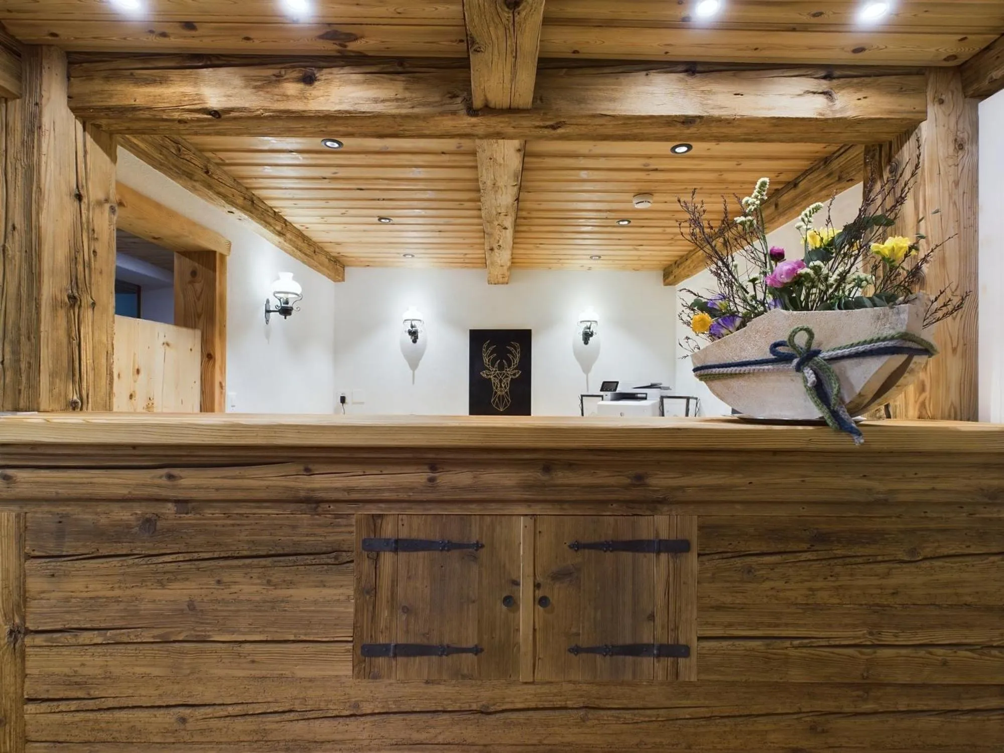 Lobby or reception in Bergblick Lodge - 3 Sterne Garni - Neueröffnung