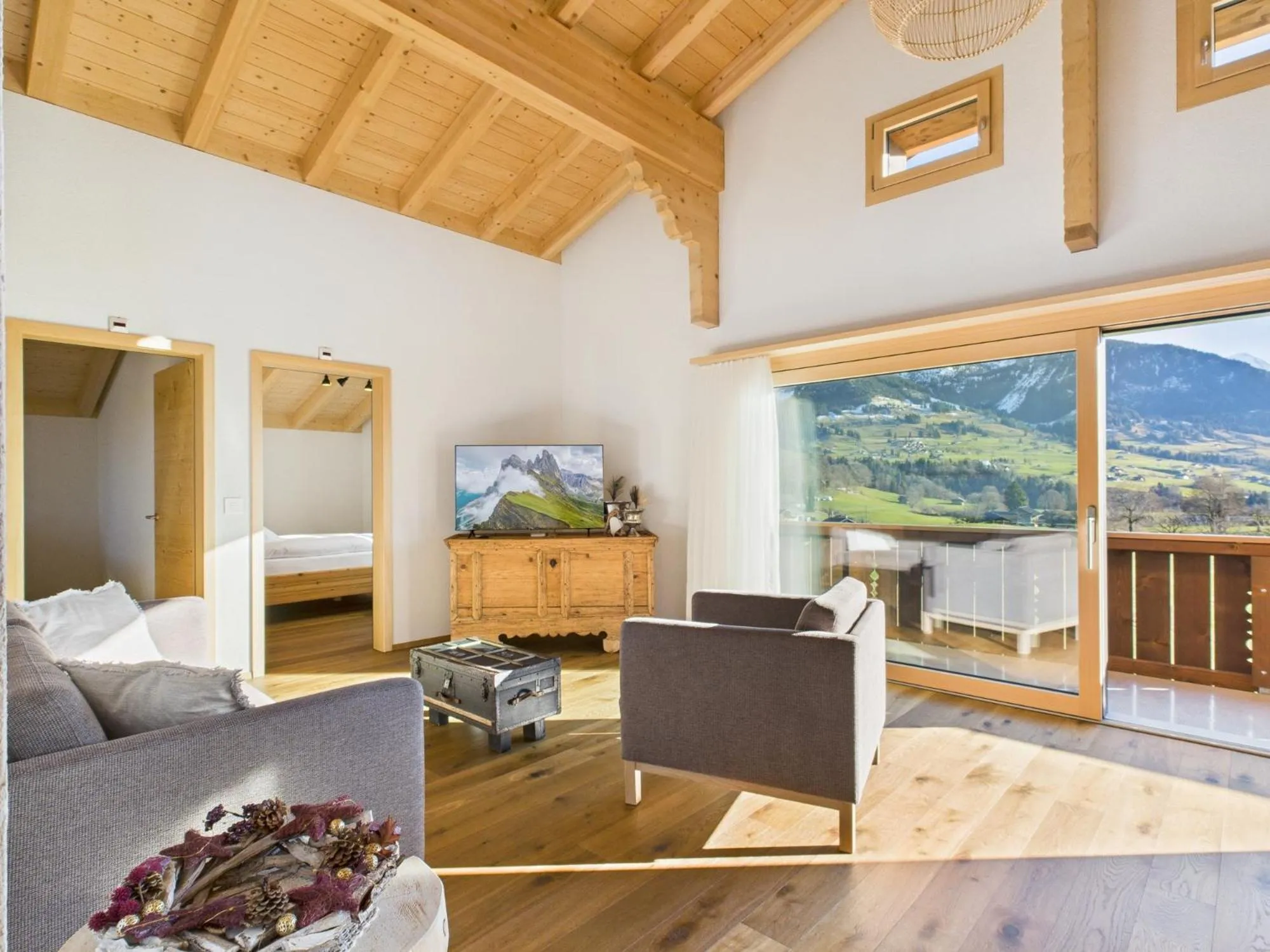 Mountain view in Bergblick Lodge - 3 Sterne Garni - Neueröffnung