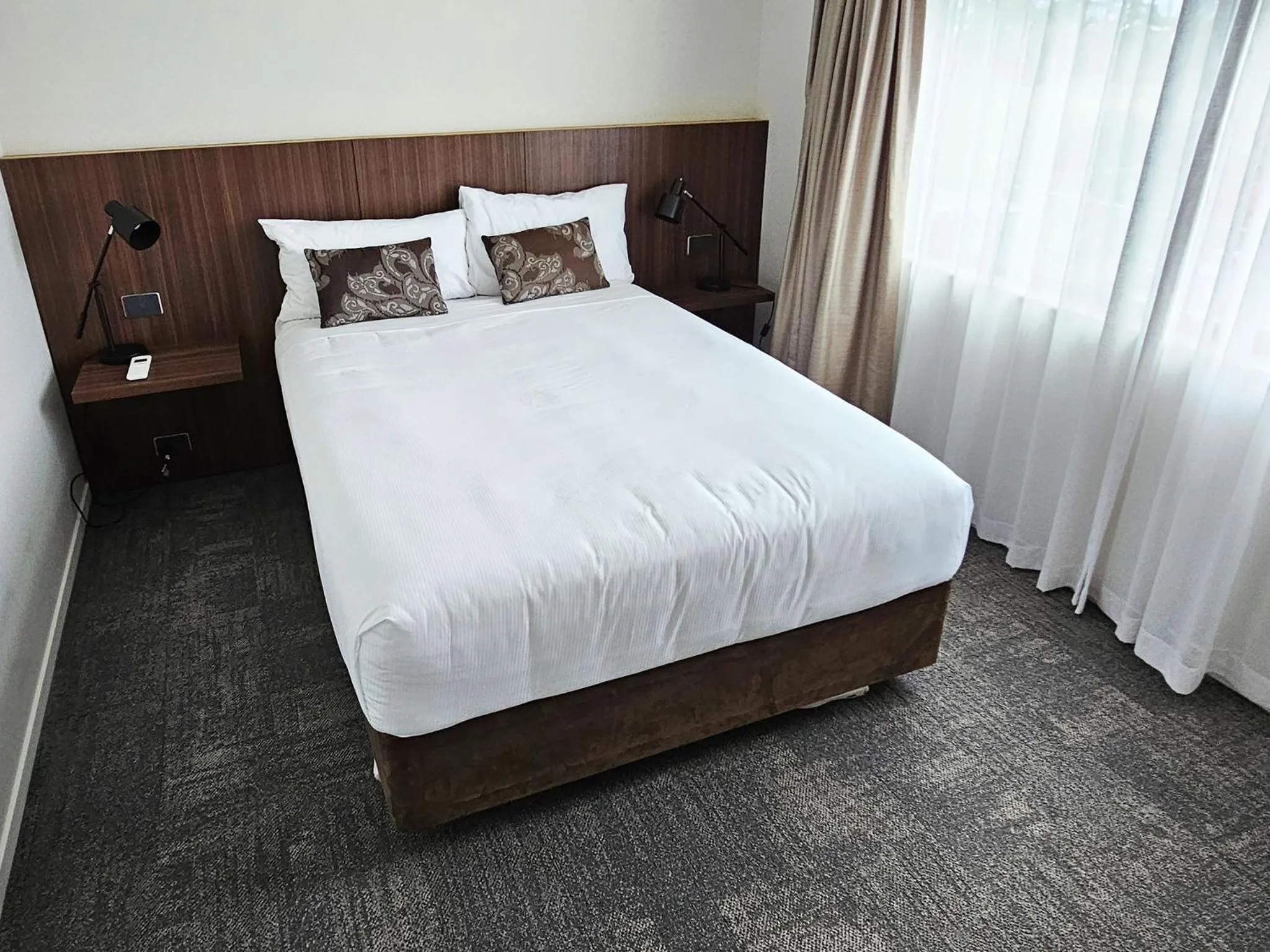 Bedroom, Bed in JetPark Hamilton Airport New Zealand