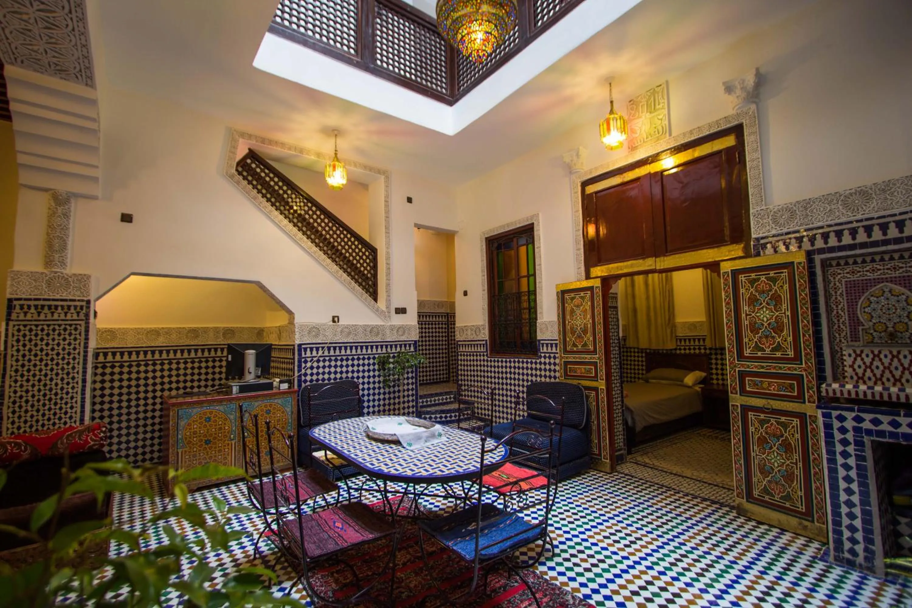 Patio in Dar El Mathaf FES