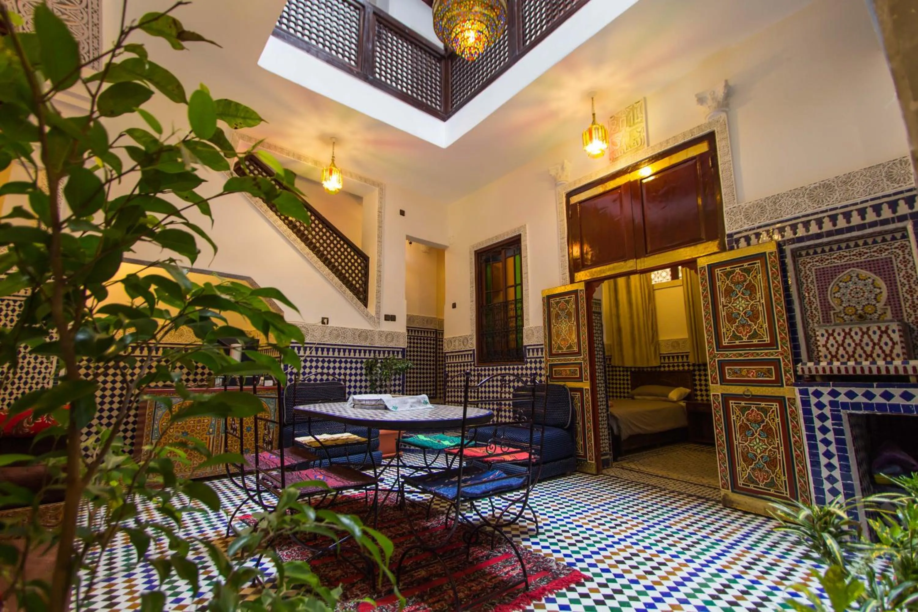 Patio in Dar El Mathaf FES